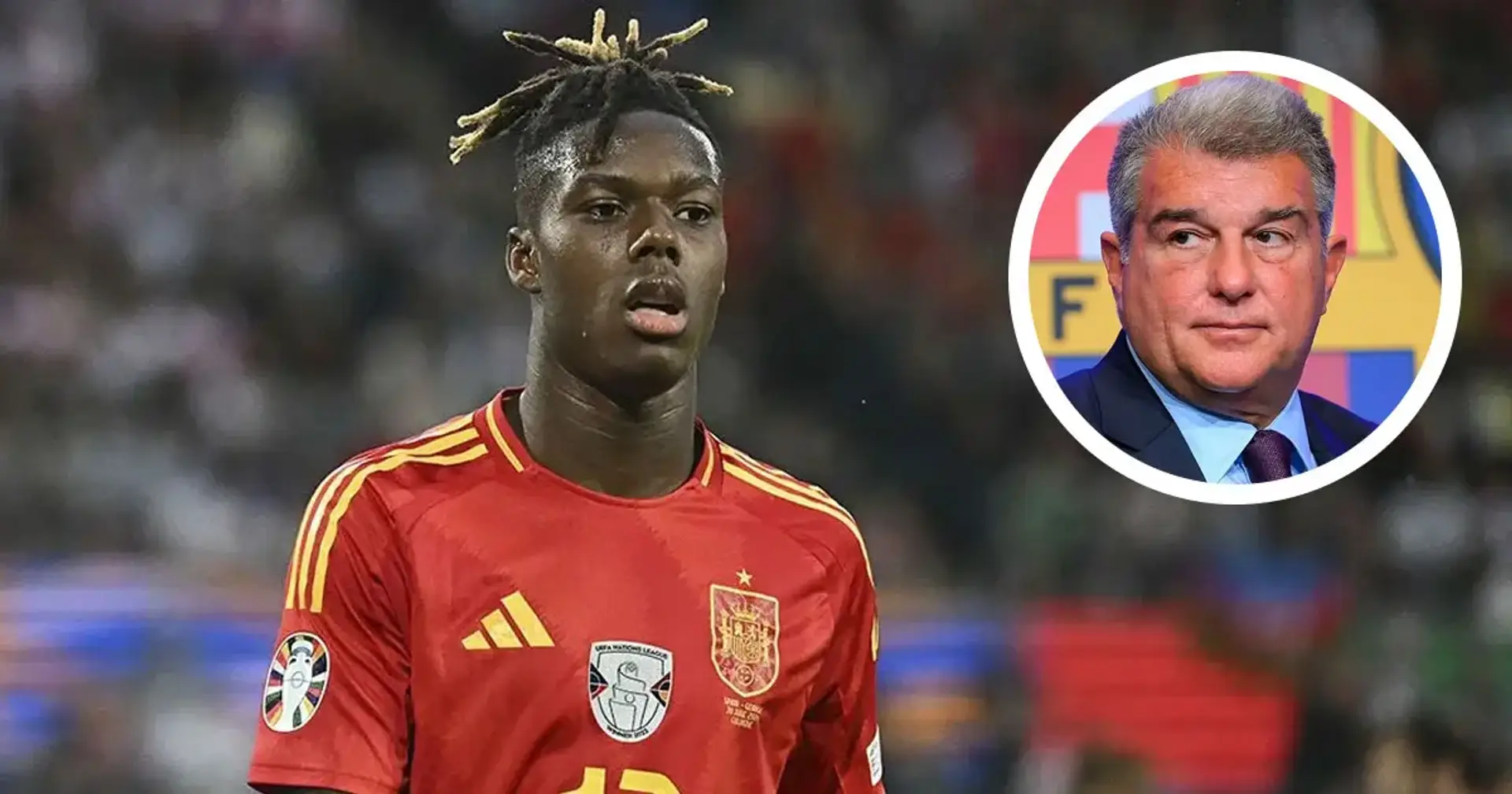Joan Laporta remains confident of Nico Williams transfer despite complications (reliability: 4 stars)