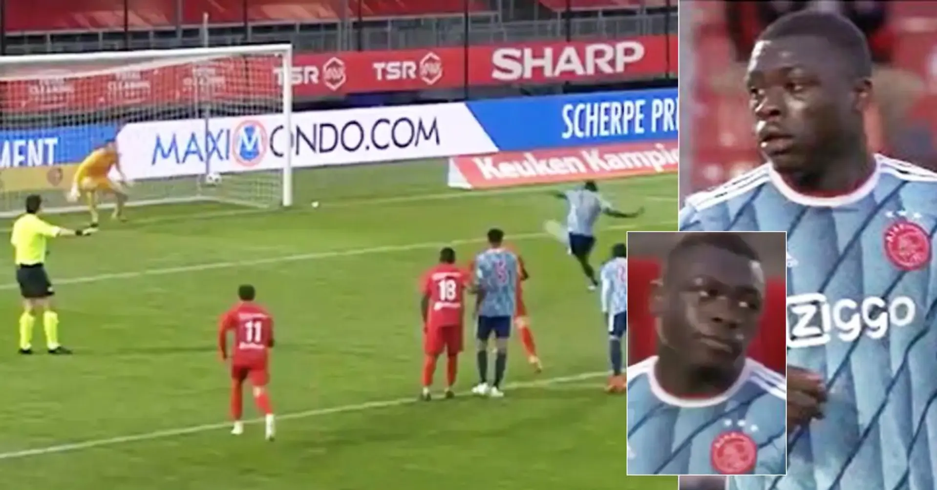 Un jeune de l'Ajax réalise "le pire penalty de l'histoire du football" - il a envoyé le ballon hors du stade