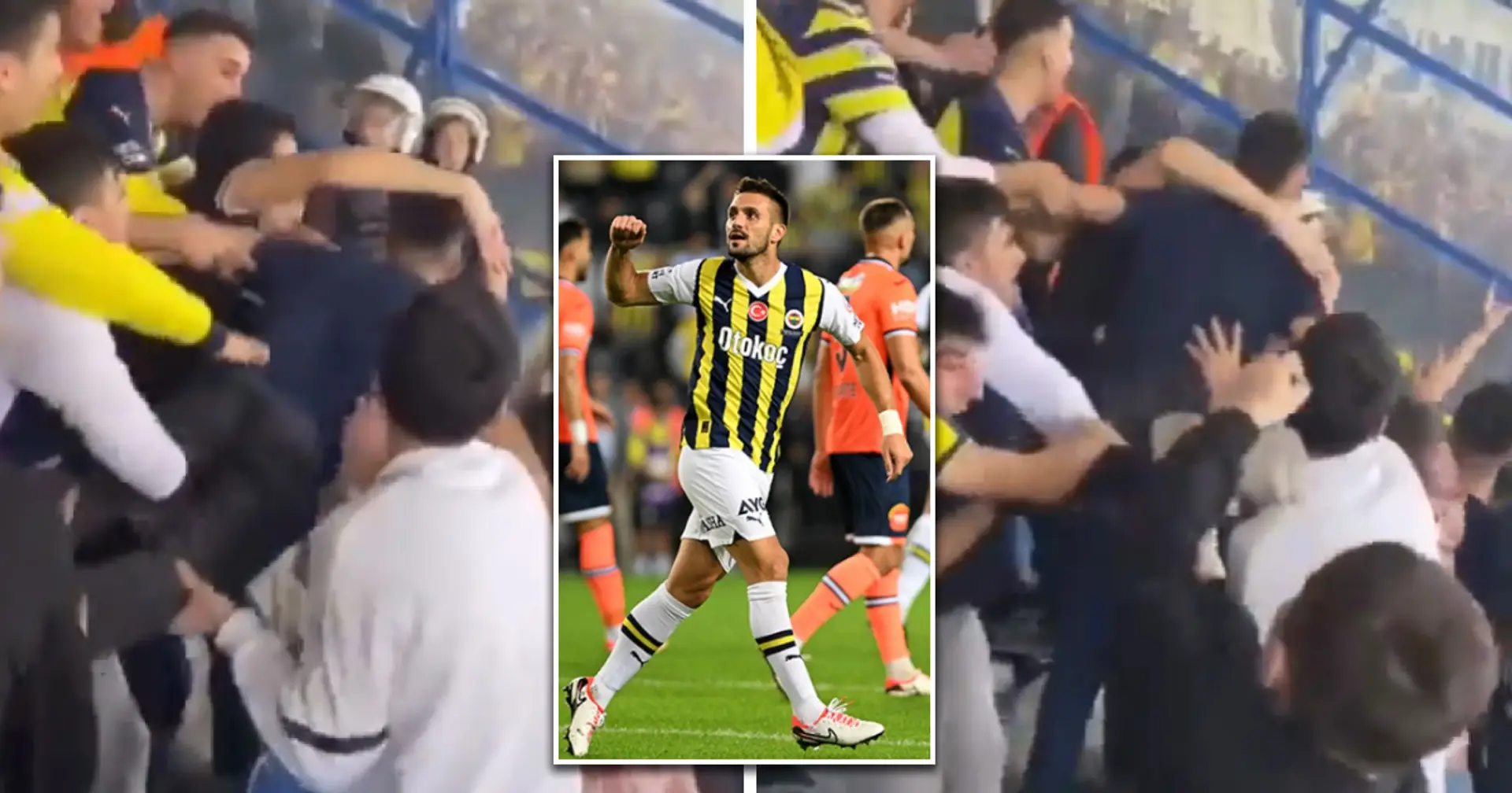 Fenerbahce fans turn themselves into human penis and vagina to taunt rival fans