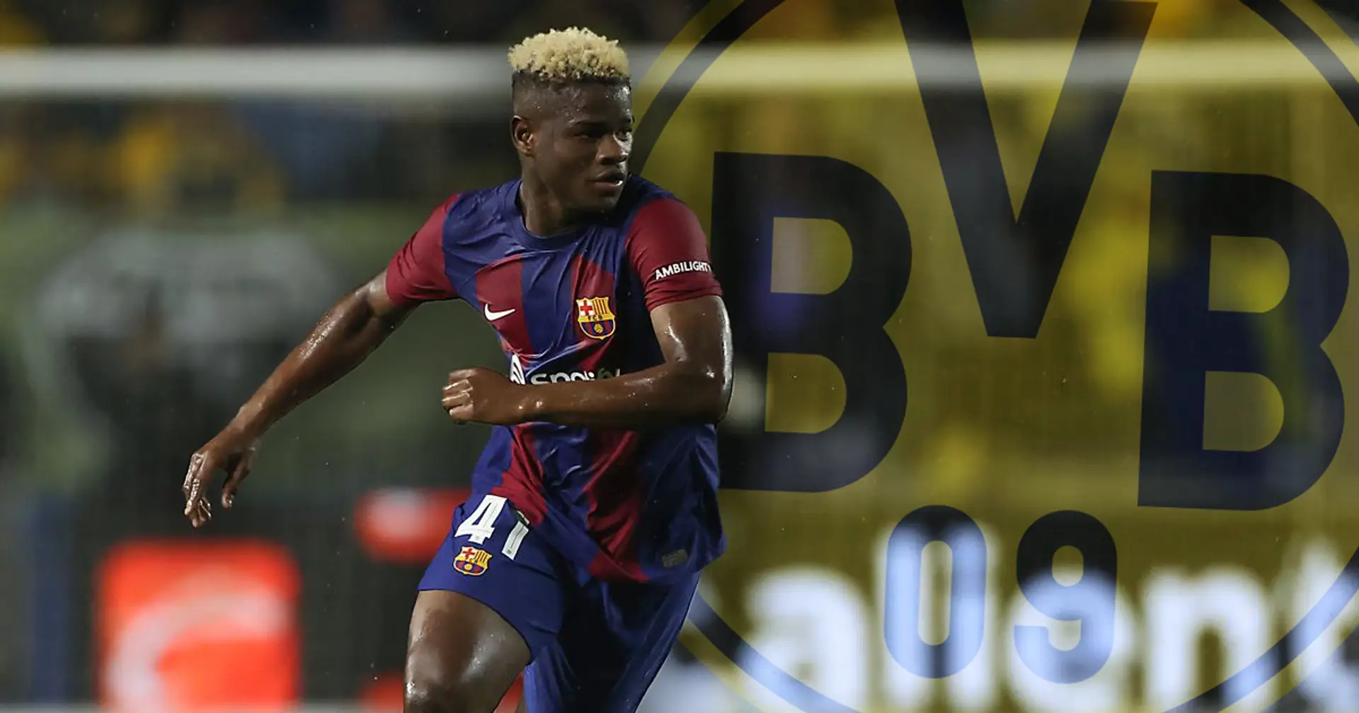 Dortmund bei Barca-Jungstar doch chancenlos? Mikayil Faye angeblich vor Vertragsverlängerung mit Barcelona