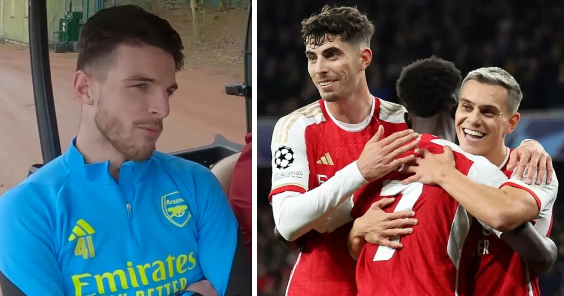 Declan Rice reveals his first close friendship at Arsenal