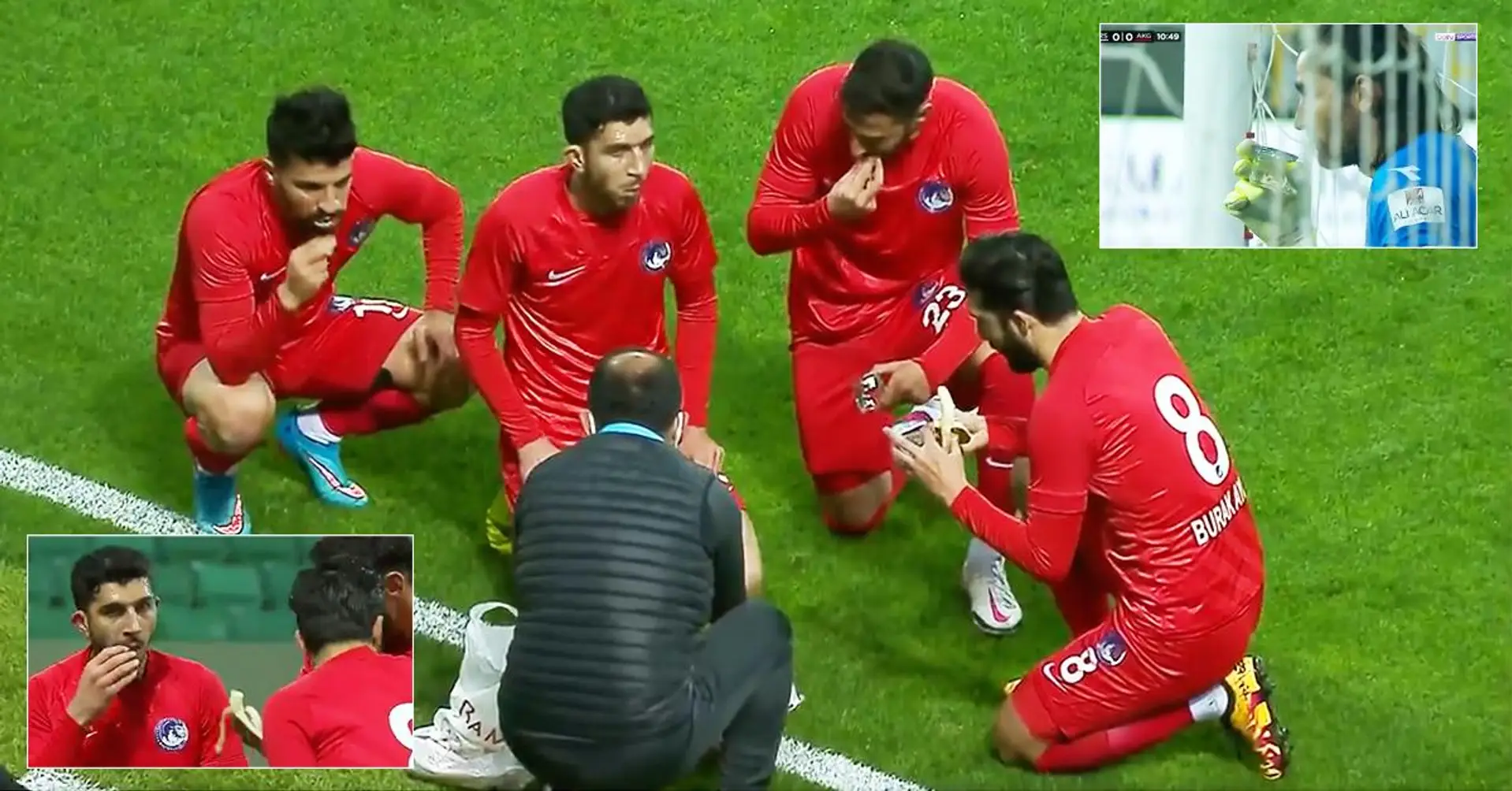 Le match de football en Turquie s'est arrêté pour que les joueurs puissent faire leur Ramadan rapidement - la vidéo devient virale