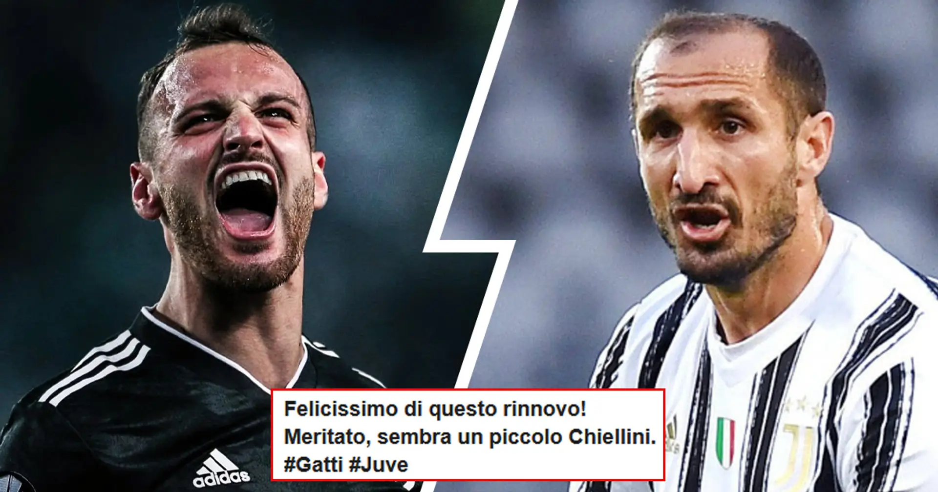 "Sembra il nuovo Chiellini!": i tifosi esultano per il rinnovo di Gatti, tanta grinta a difesa della Juventus
