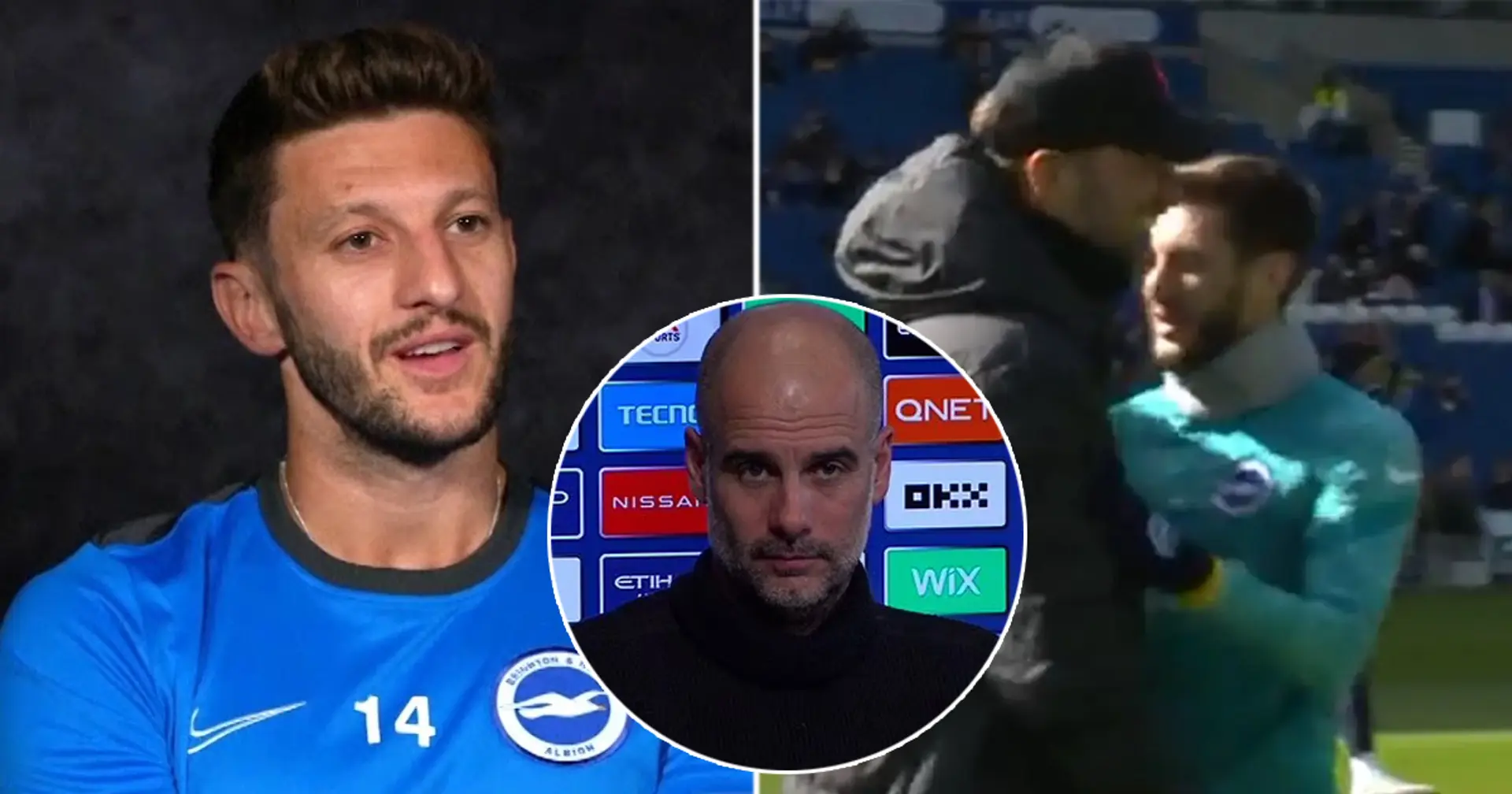 Adam Lallana sends message to Liverpool as Brighton hope to 'upset' Man City on Wednesday