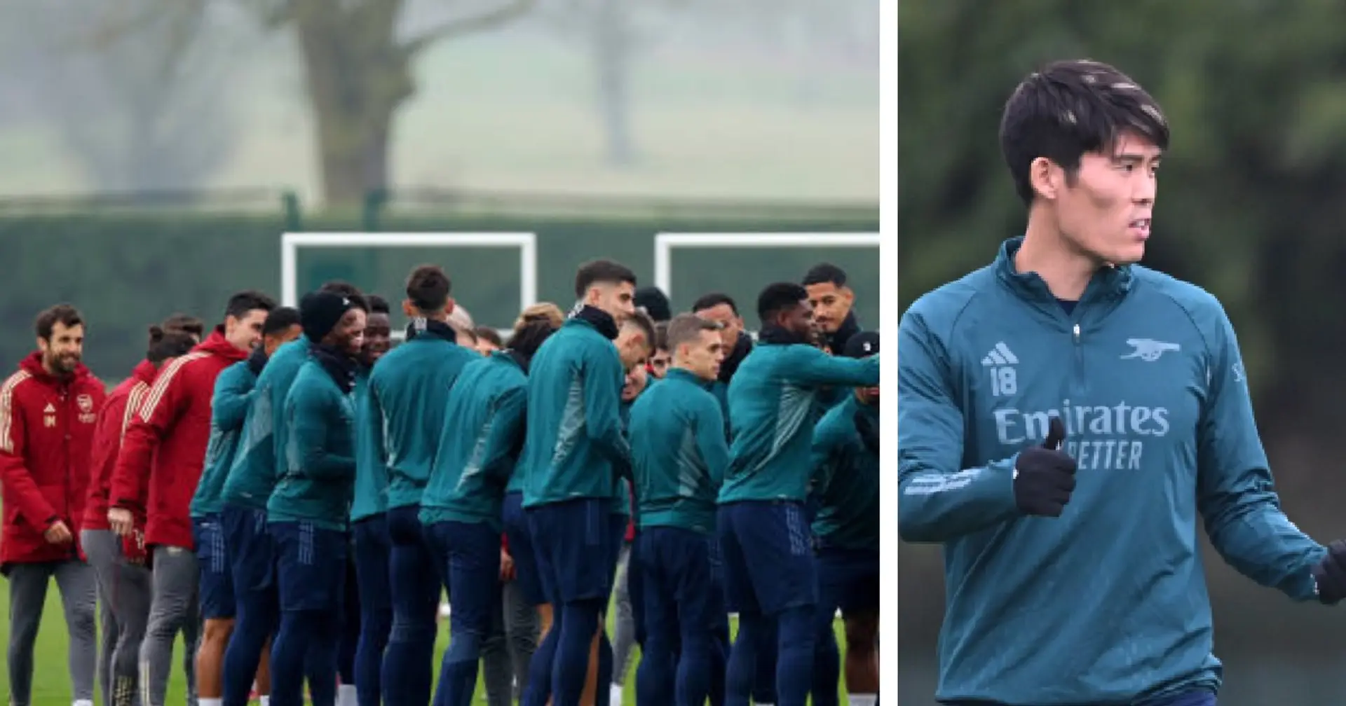 How Arsenal players welcomed Tomiyasu back to training - it has become a tradition 