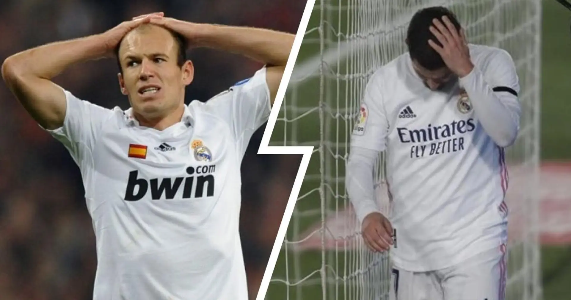 Les cas similaires à Hazard: 3 cracks qui ont subi des blessures à répétition au Real Madrid