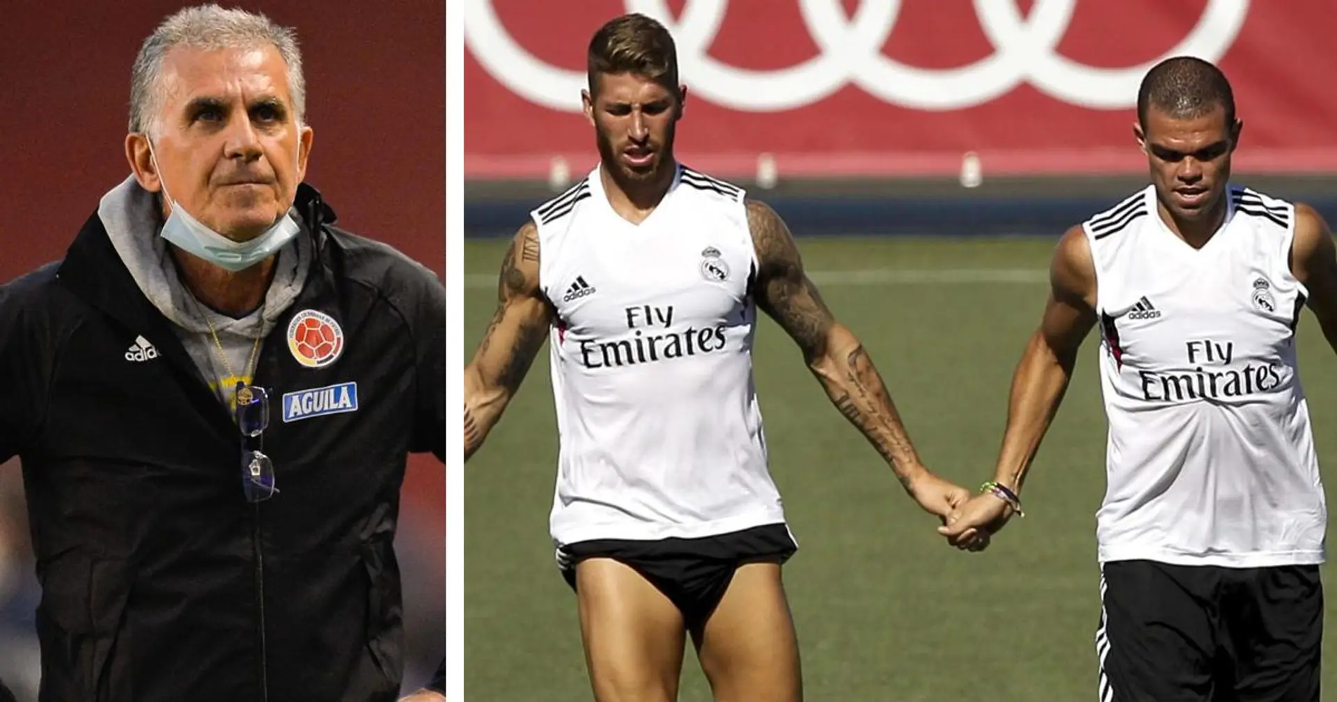 Queiroz raconte un "secret" lié à Sergio Ramos et Pepe lorsqu'il est devenu entraîneur de Madrid