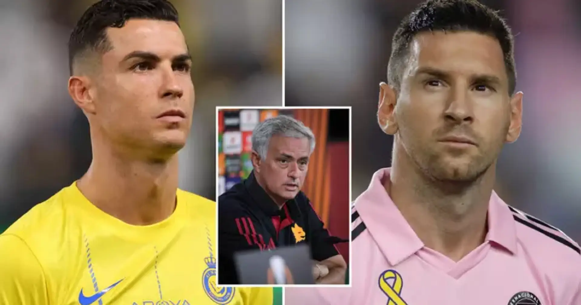 Jose Mourinhos perfekte Antwort zur Debatte rund um Lionel Messi und Cristiano Ronaldo