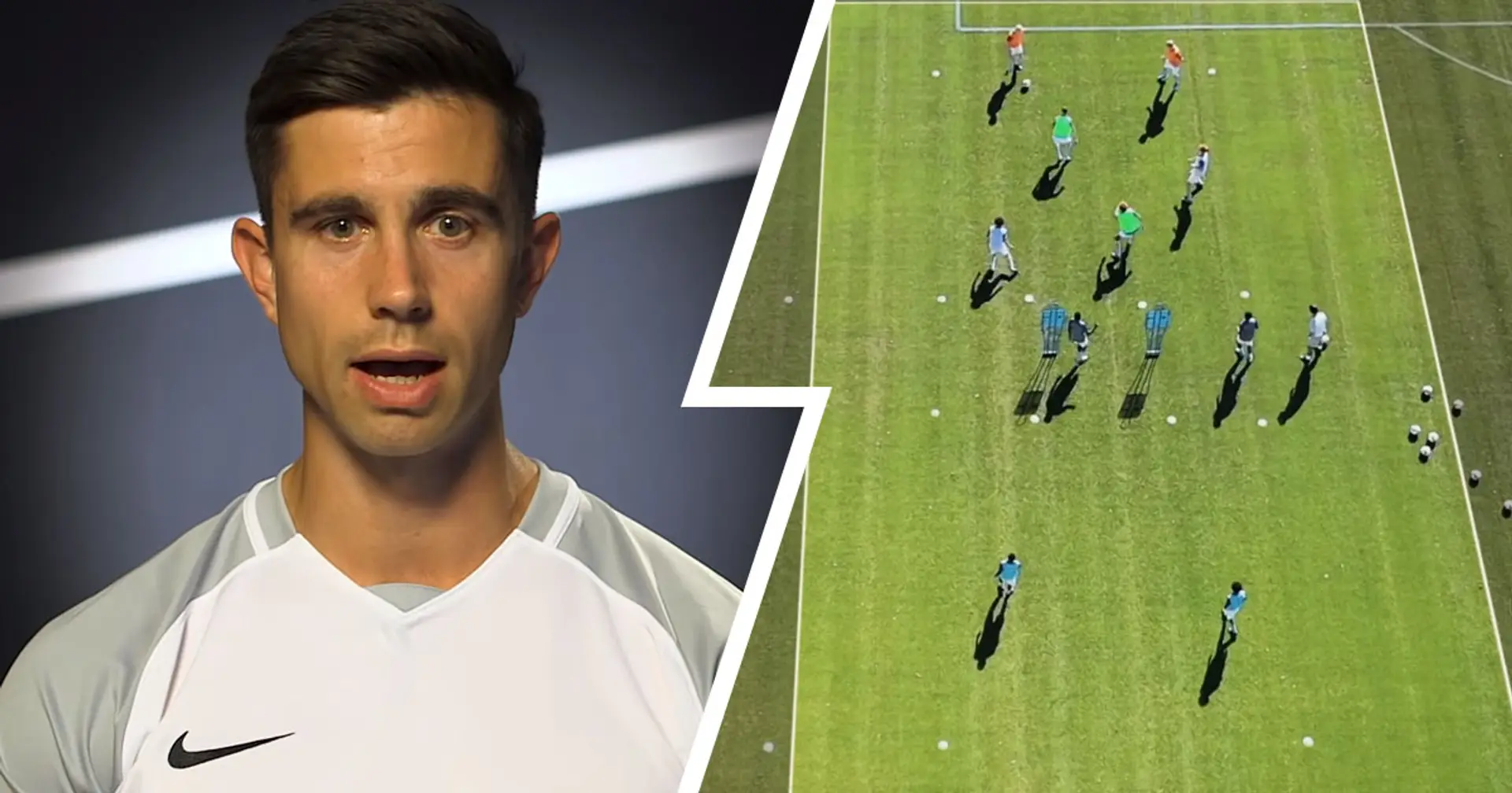 WATCH: How United's new set-piece coach Eric Ramsay undertakes training sessions (video)