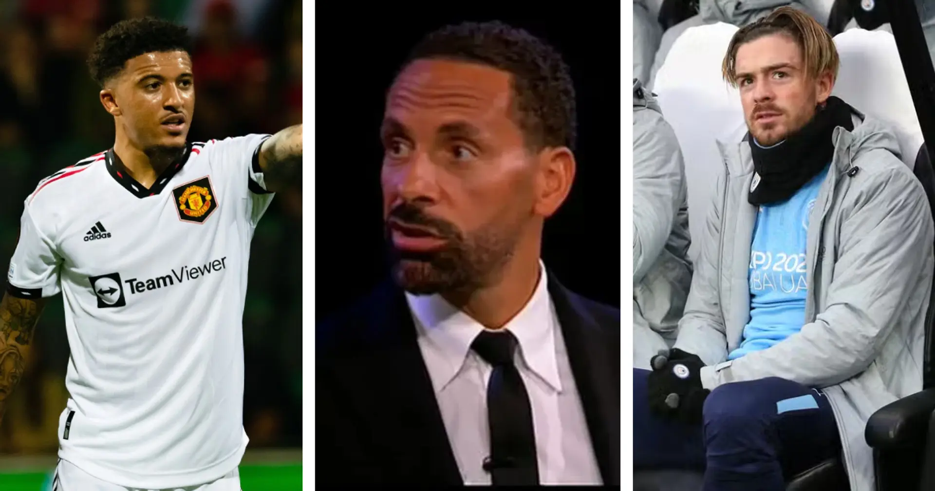 'He deserves to be in over Grealish': Rio Ferdinand baffled by Jadon Sancho's England squad snub