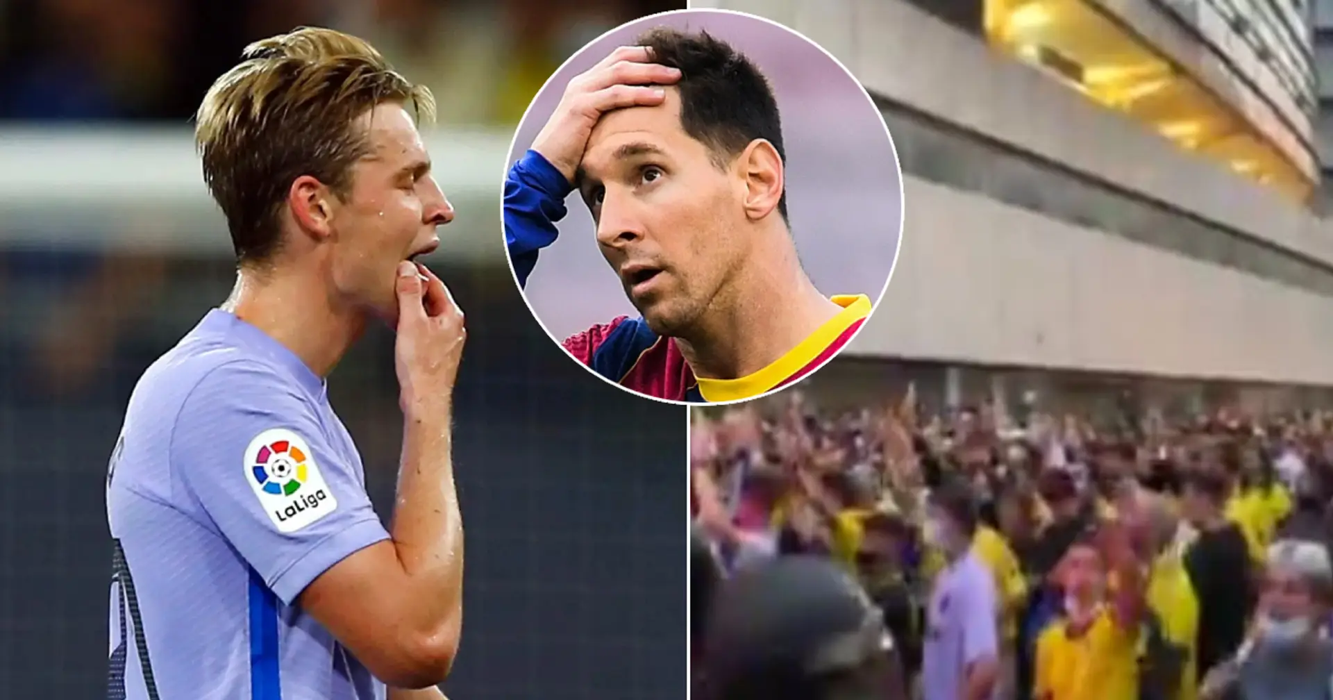 '¿Dónde está Leo Messi?': La afición del Cádiz se burla del Barça al llegar al estadio
