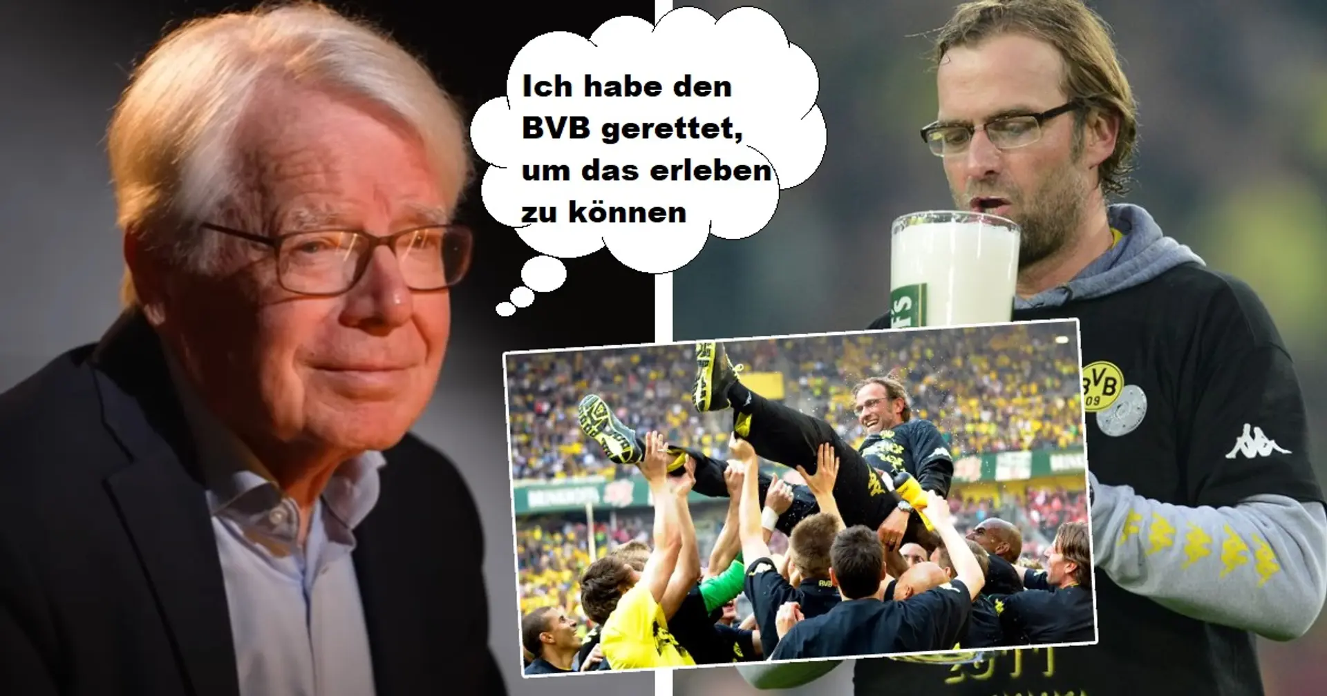 "Unfassbare Genugtuung": Rauball nennt den größten Moment seiner Zeit beim BVB - wir können ihm nur zustimmen!