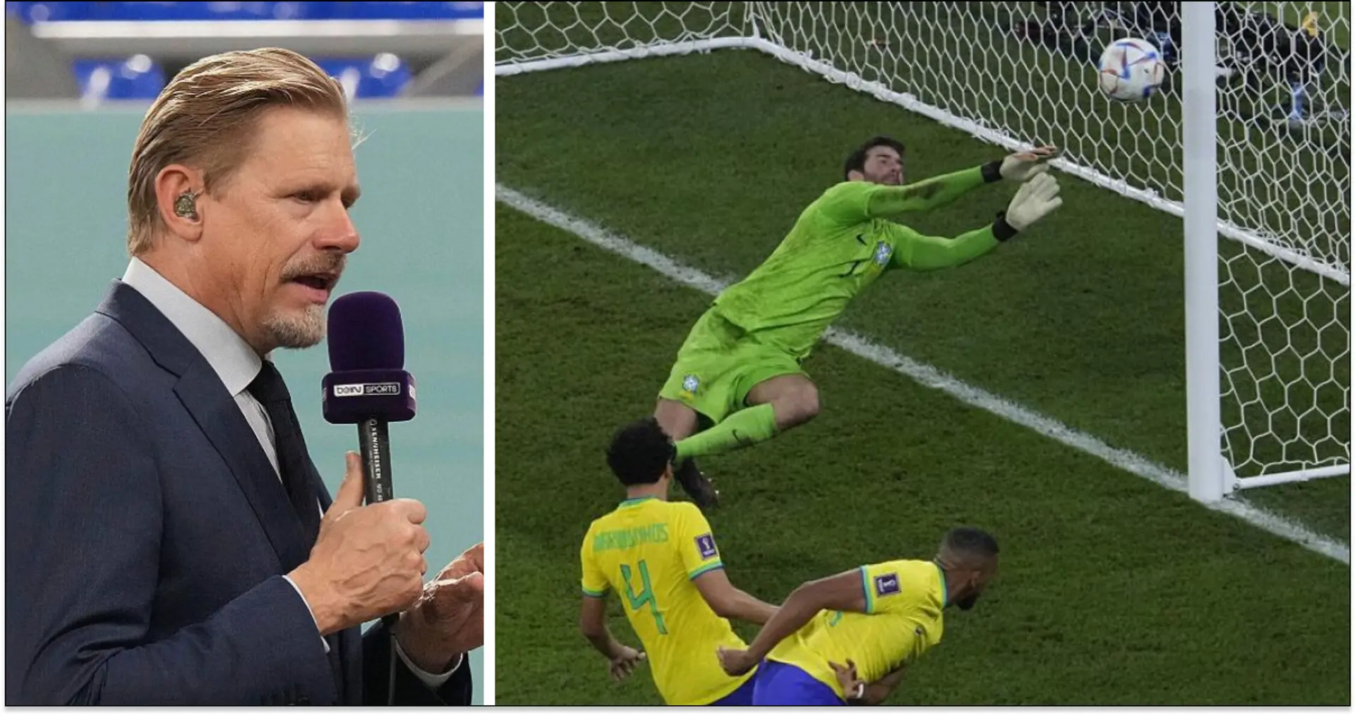 'There's always a mistake in Alisson': Peter Schmeichel before Liverpool keeper's masterclass v South Korea