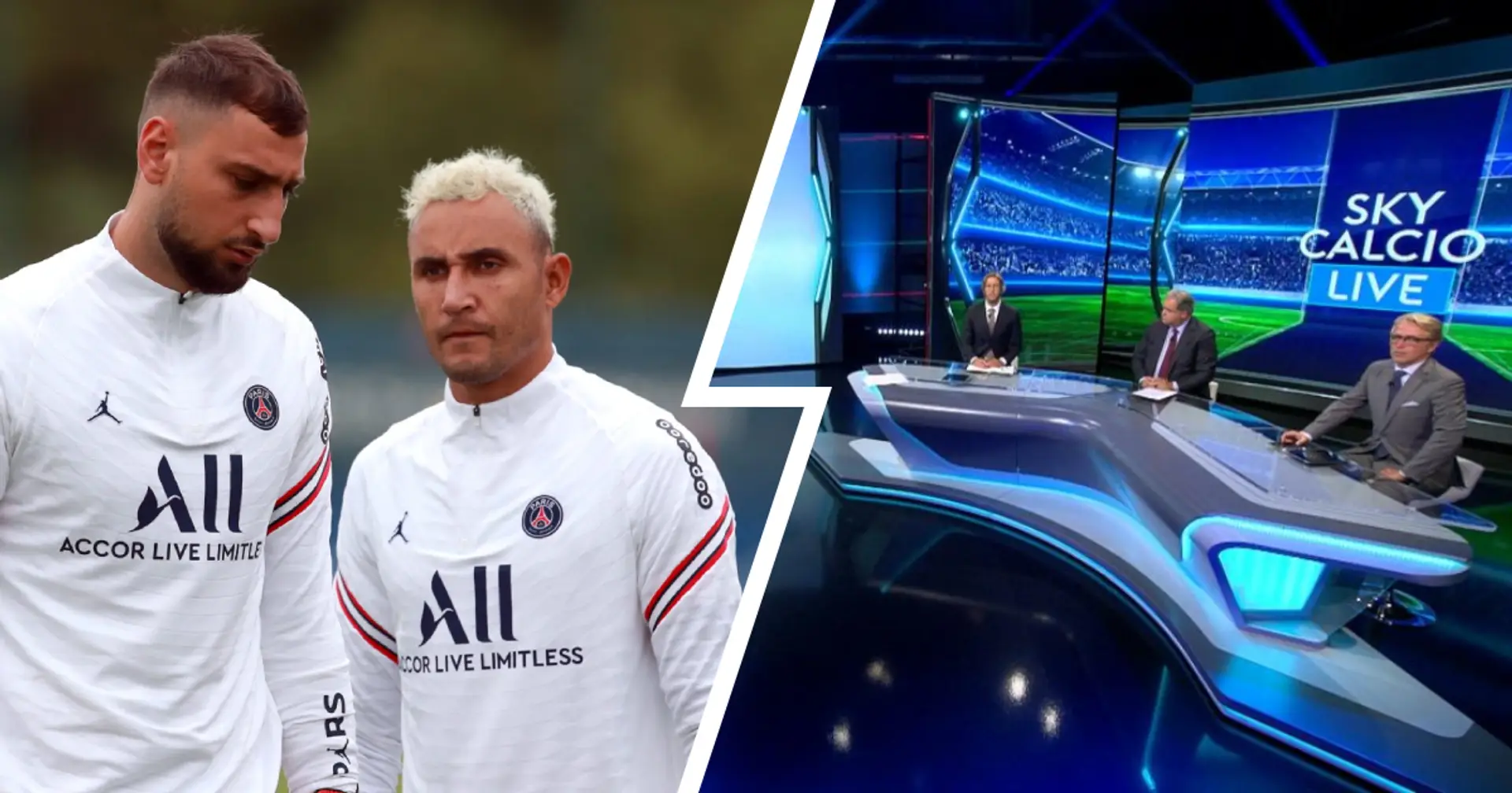 PSG director Leonardo interrupts Sky Italia broadcast to dismiss rumours of goalkeeper crisis at the club