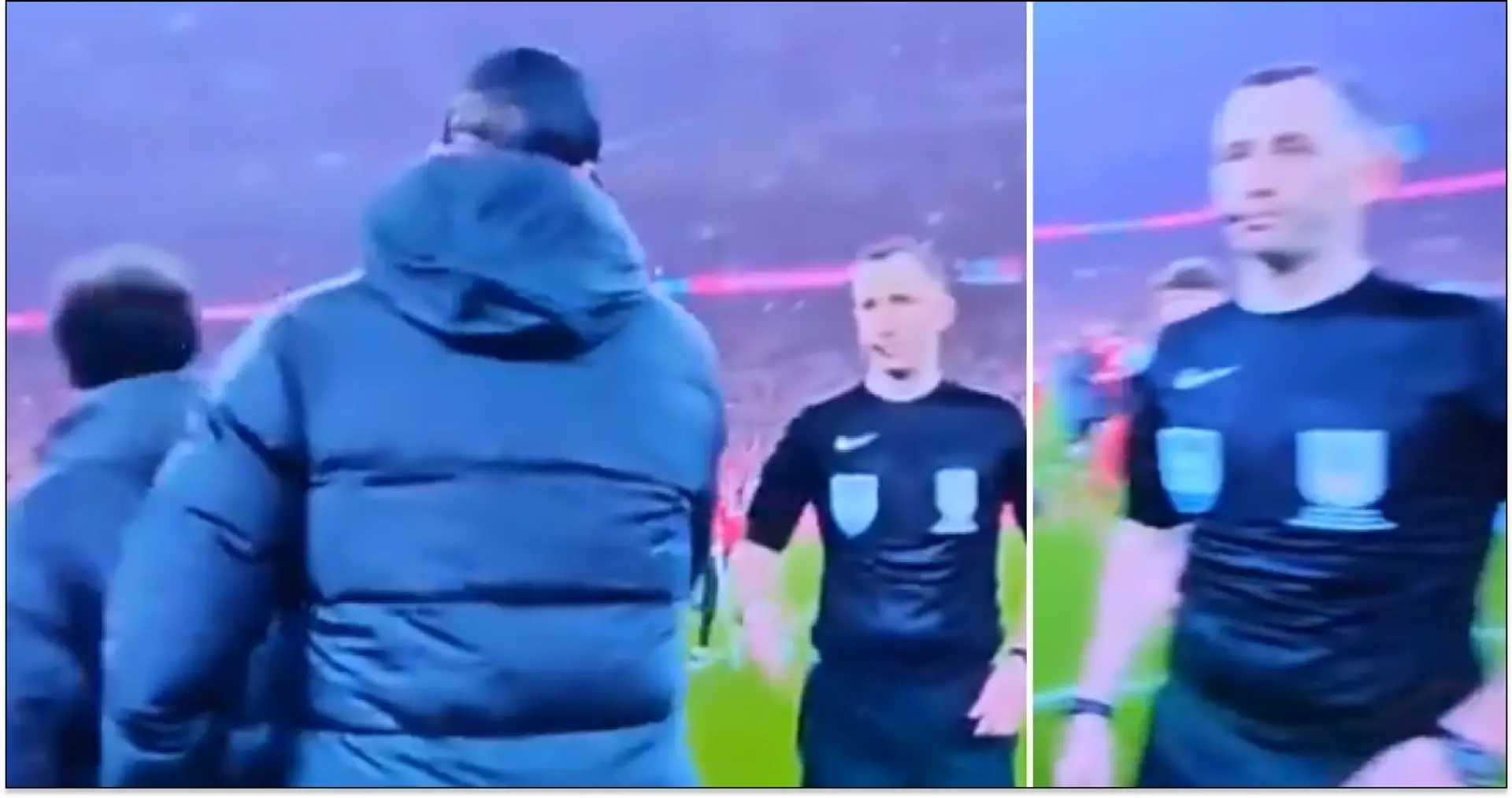 Klopp completely ignores referee handshake after Chelsea, says Kavanagh 'not at level'