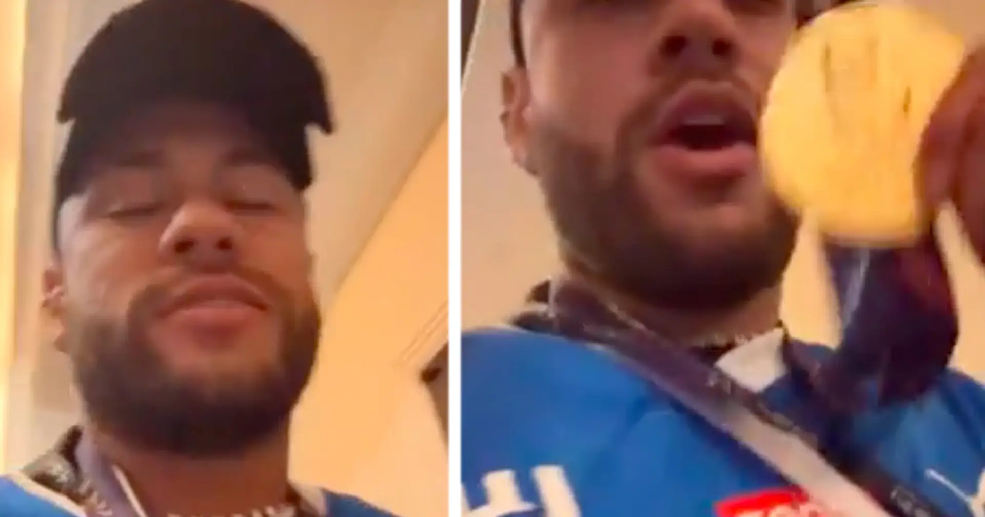 'Like in school': Neymar's hilarious reaction to collecting trophy with Al Hilal while injured