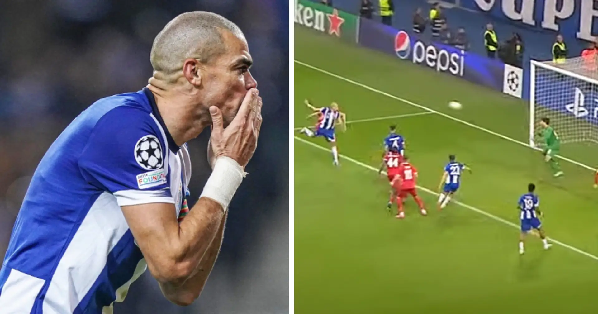 'To be here at this age it’s incredible': Pepe becomes the oldest player to score in Champions League history