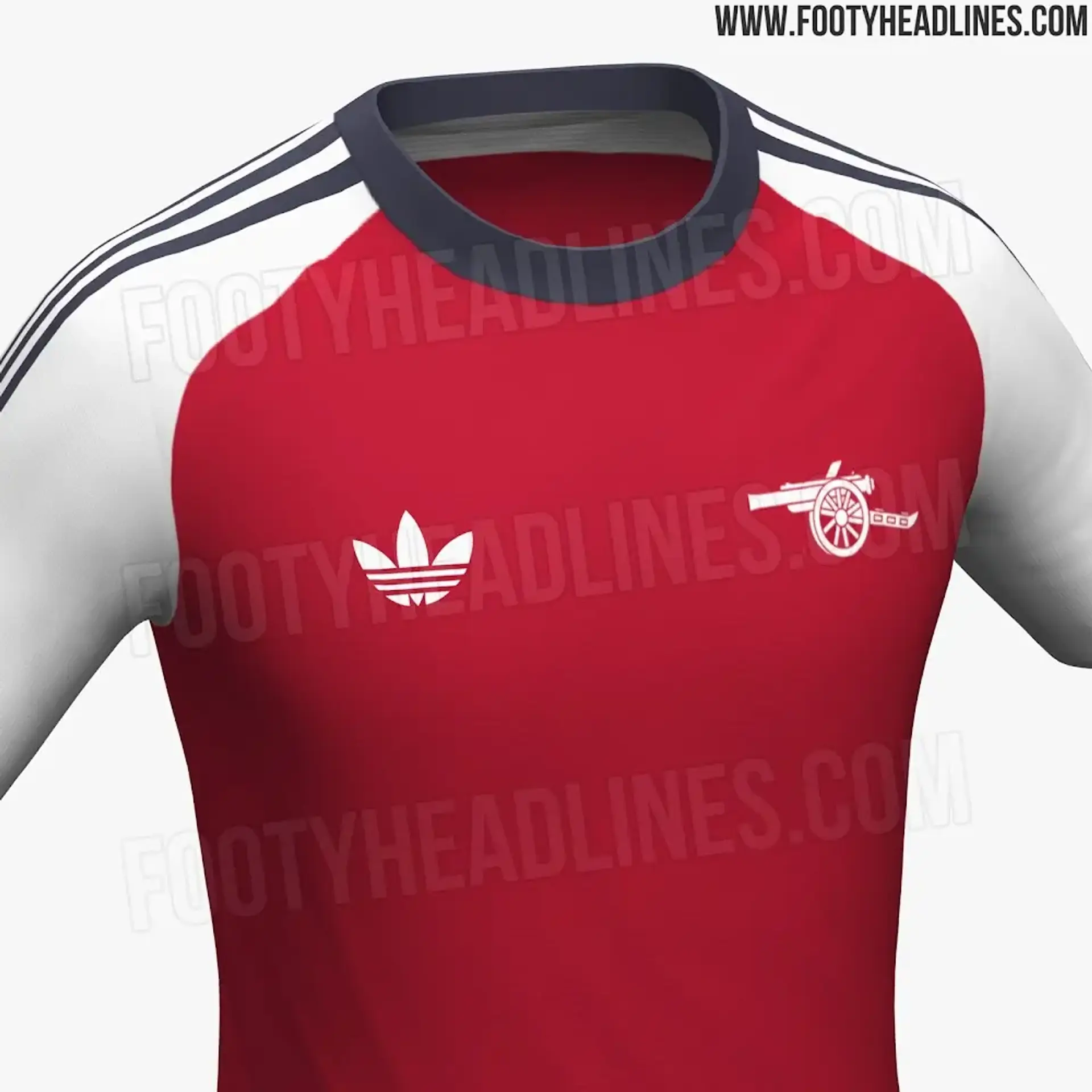 Arsenal 2025/26 'Originals' kit leaked - Adidas bring back retro vibes ...