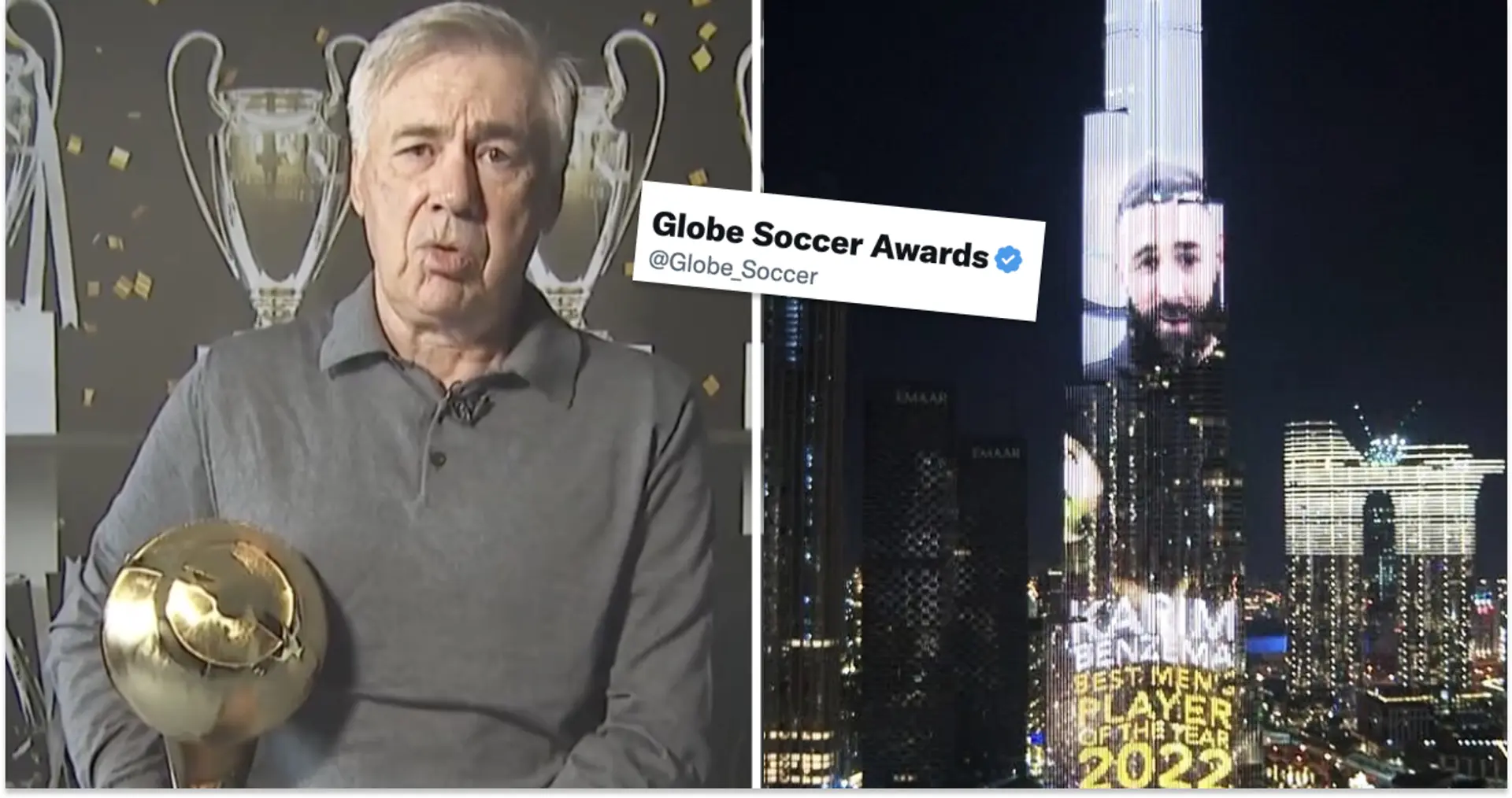 Le Real Madrid nommé meilleur club de l'année et plus encore : les Globe Soccer Awards dans leur intégralité