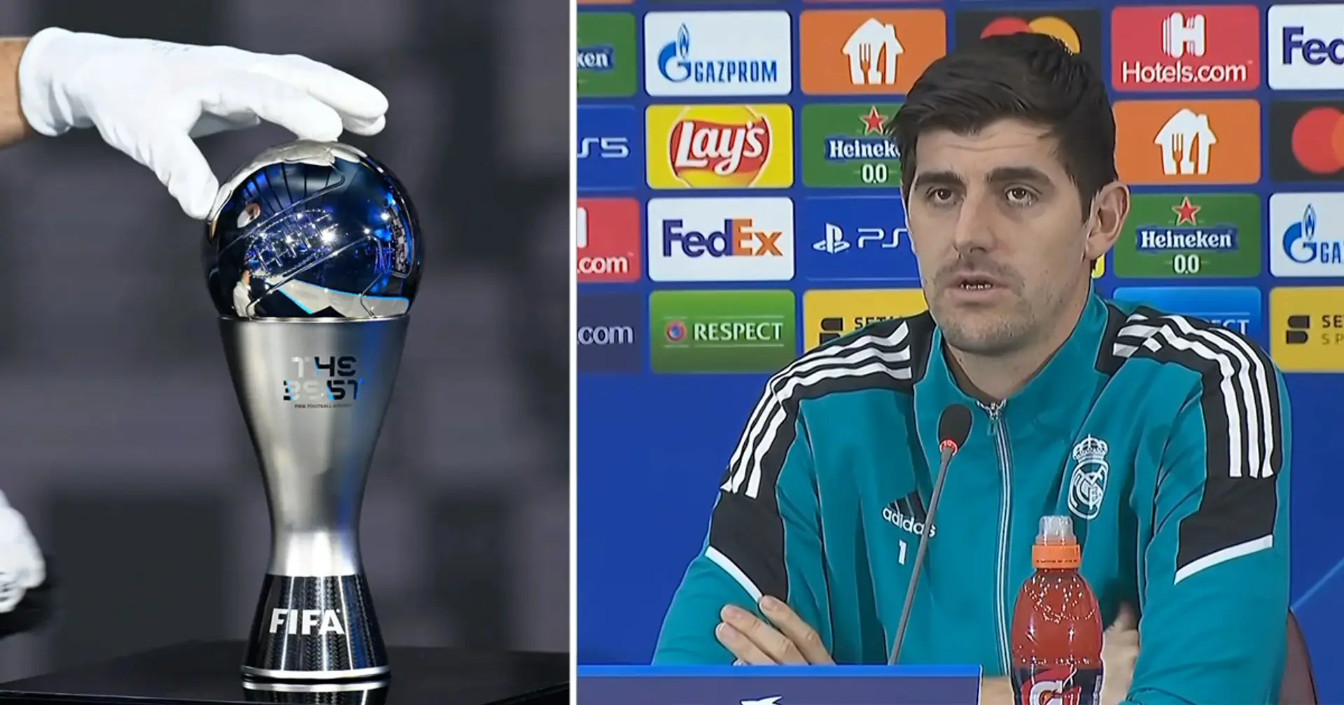 Courtois : "Je pense que je ne suis pas nominé pour le prix du meilleur gardien parce que j'ai critiqué l'UEFA"