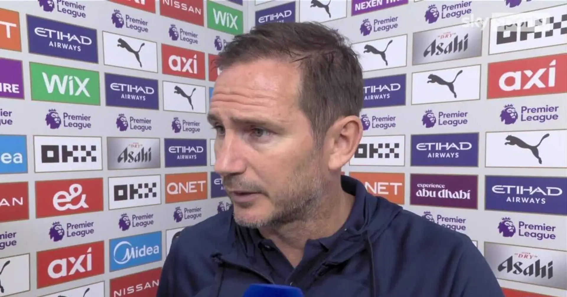 'A sign of where we're at': Lampard on Man United defeat