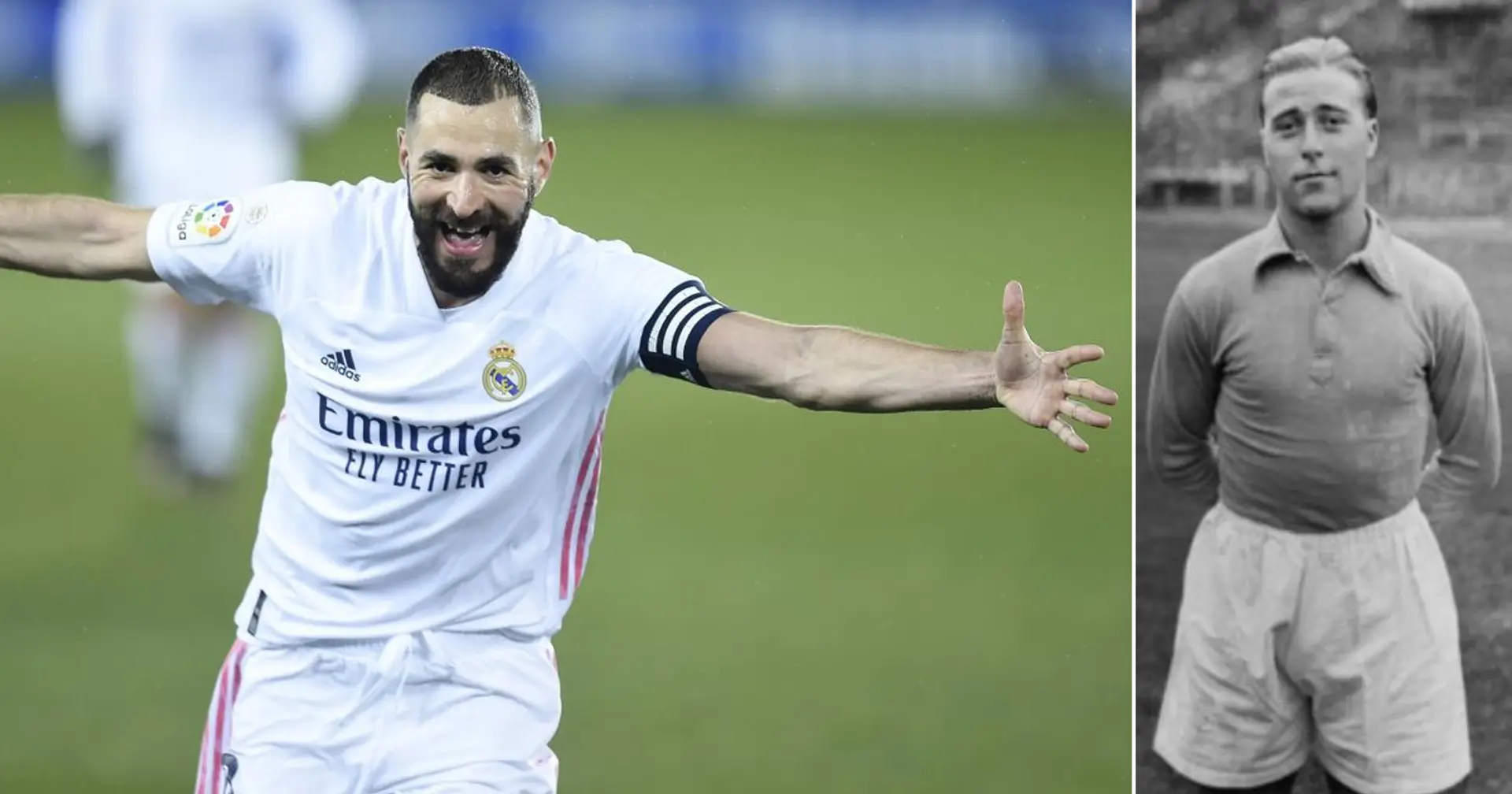Benzema equals 69-year-old French goal record with double at Alaves
