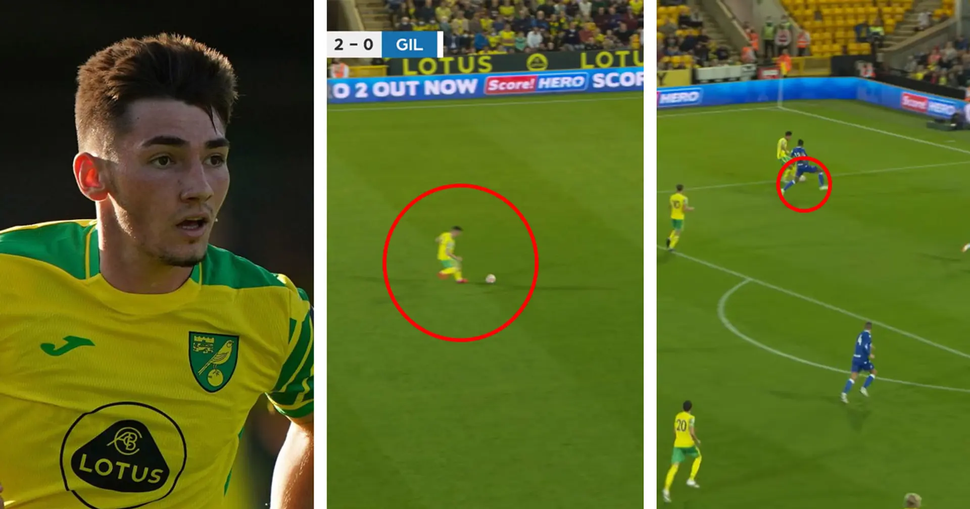 Billy Gilmour sets up Norwich goal with majestic pre-assist: illustrated in 7 pics