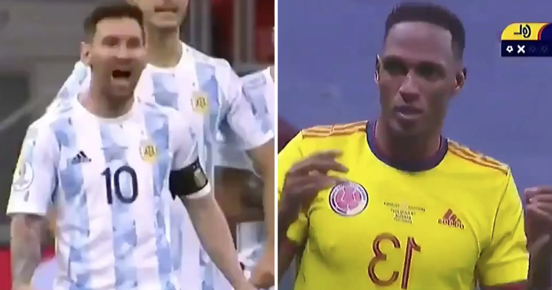 'Dance now!': Messi mocks Mina during intense shoot-out as karma haunts Colombia defender