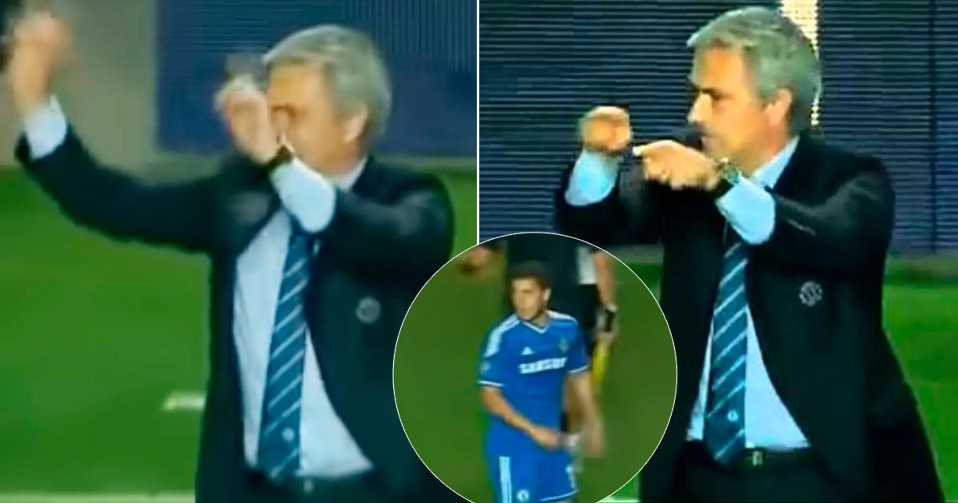 El día que Mourinho pidió a los fans del Chelsea que aplaudan a Eden Hazard y no a él
