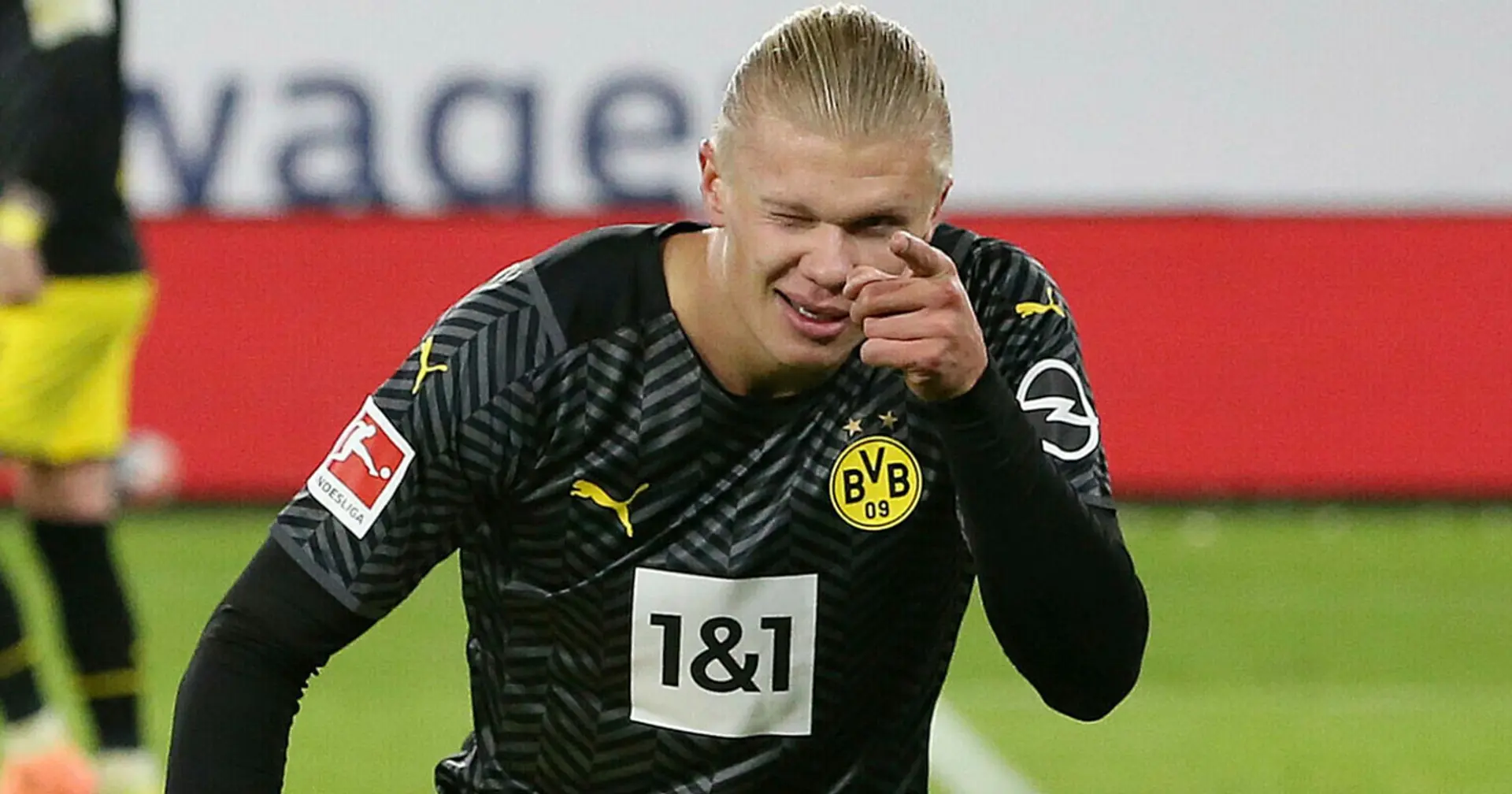 Erling Haaland sets Bundesliga record with goal after return from injury