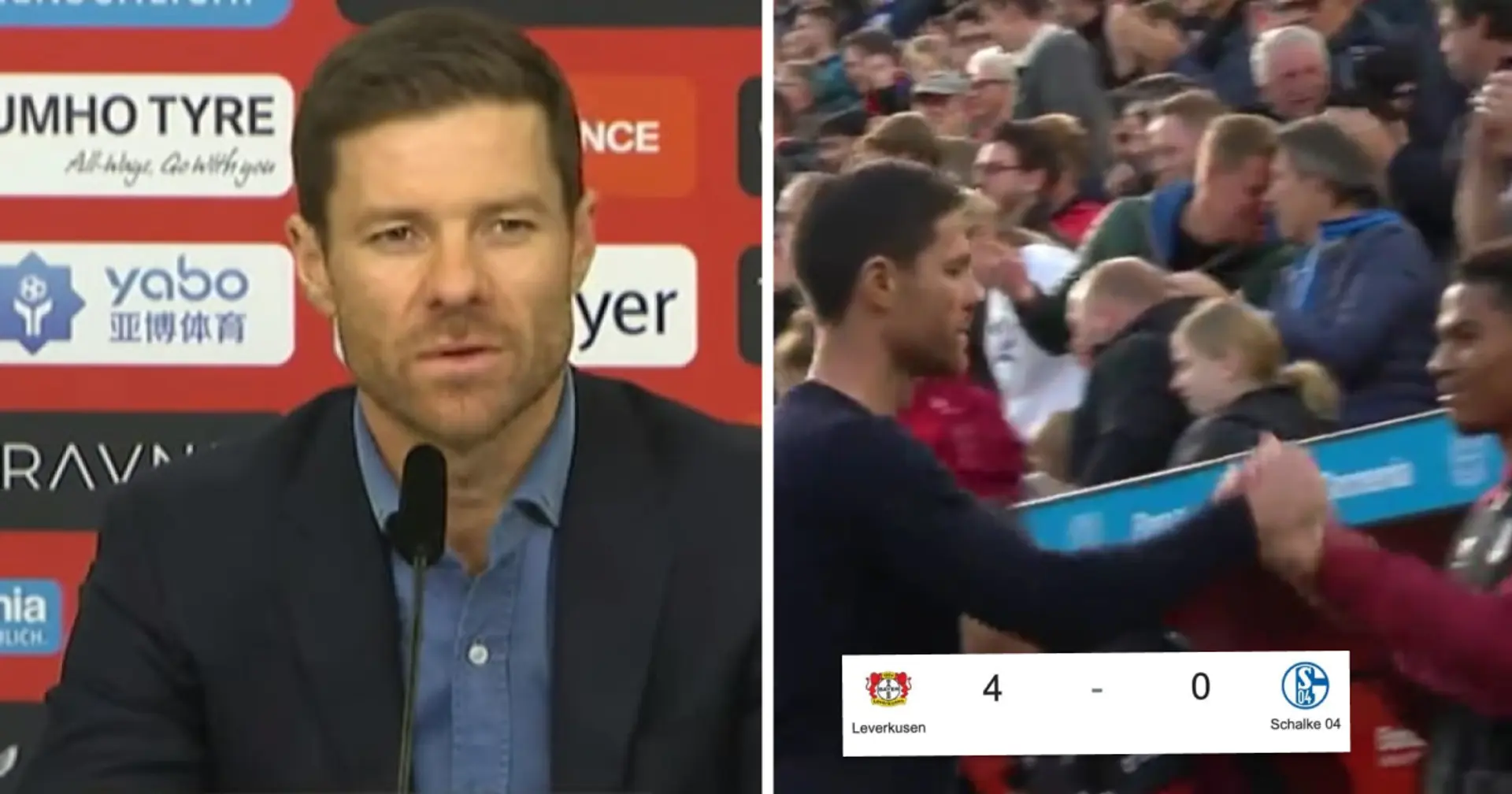 Xabi Alonso leads Leverkusen to 4-0 win in first game — they had no wins in 4 games before his appointment
