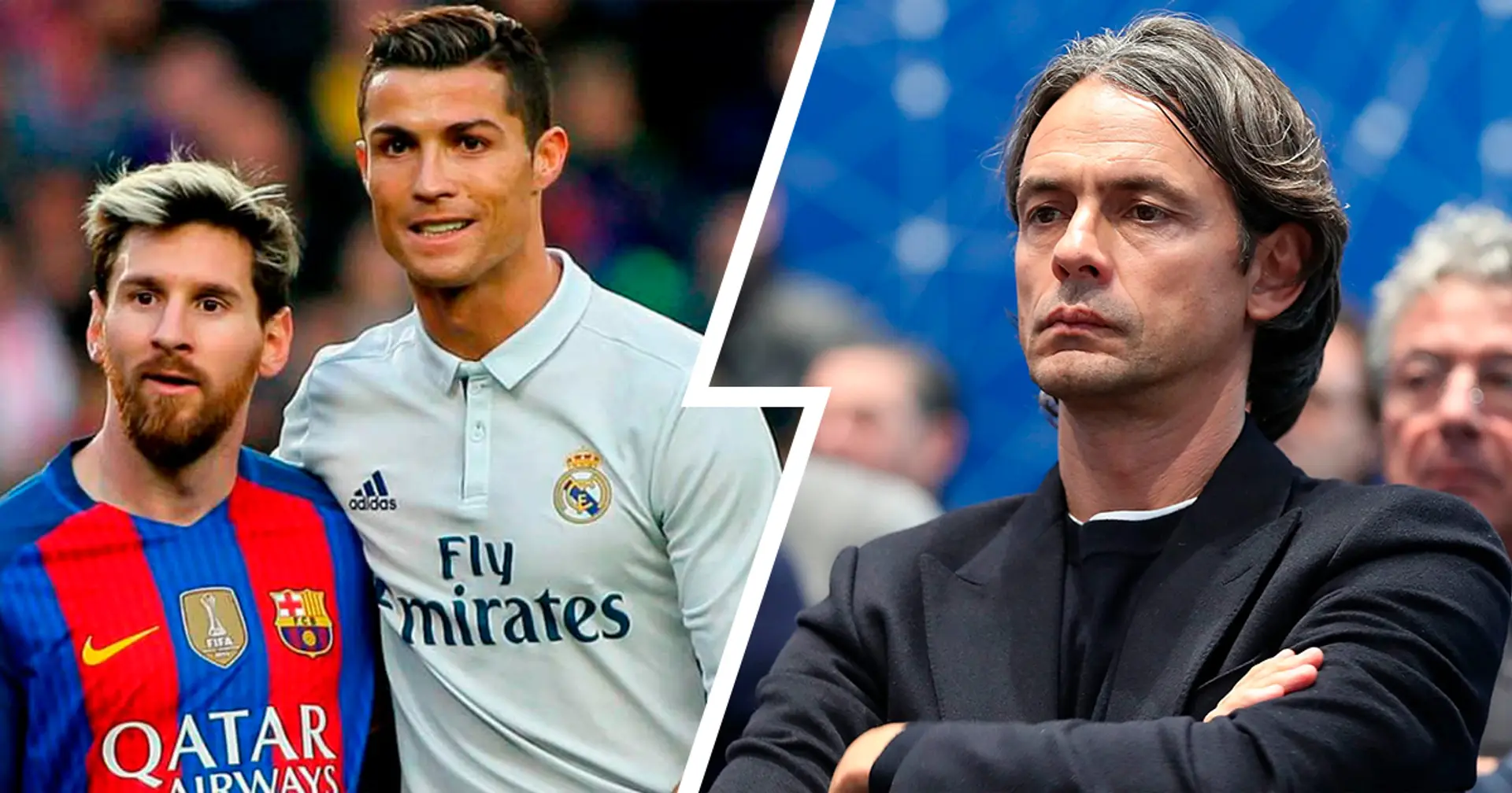 Milan legend Filippo Inzaghi explains why he's 'a little bit angry' about Cristiano Ronaldo's and Lionel Messi's goalscoring records