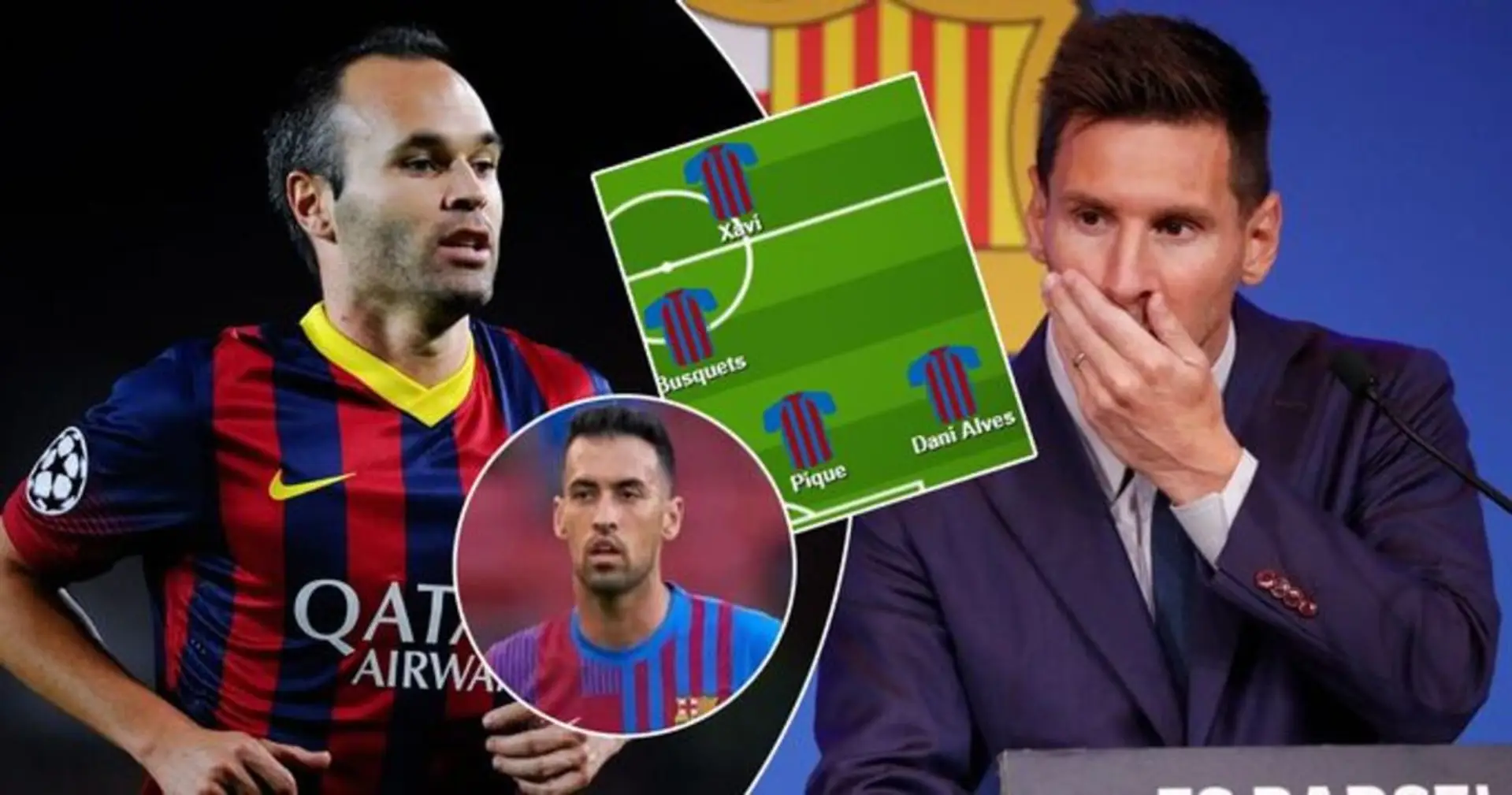 Con quién Leo Messi pasó más tiempo en el campo del Barça - XI revelado