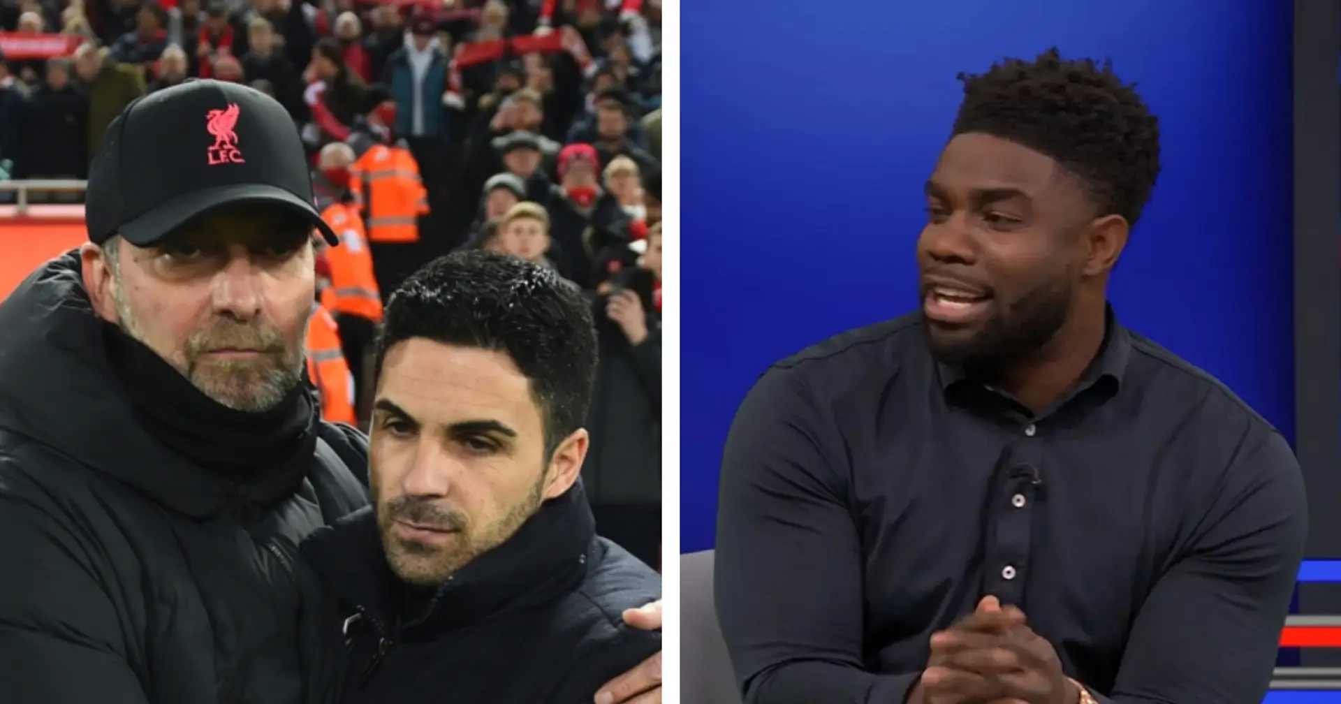 Micah Richards makes Premier League title prediction — Liverpool edge Arsenal because of two players