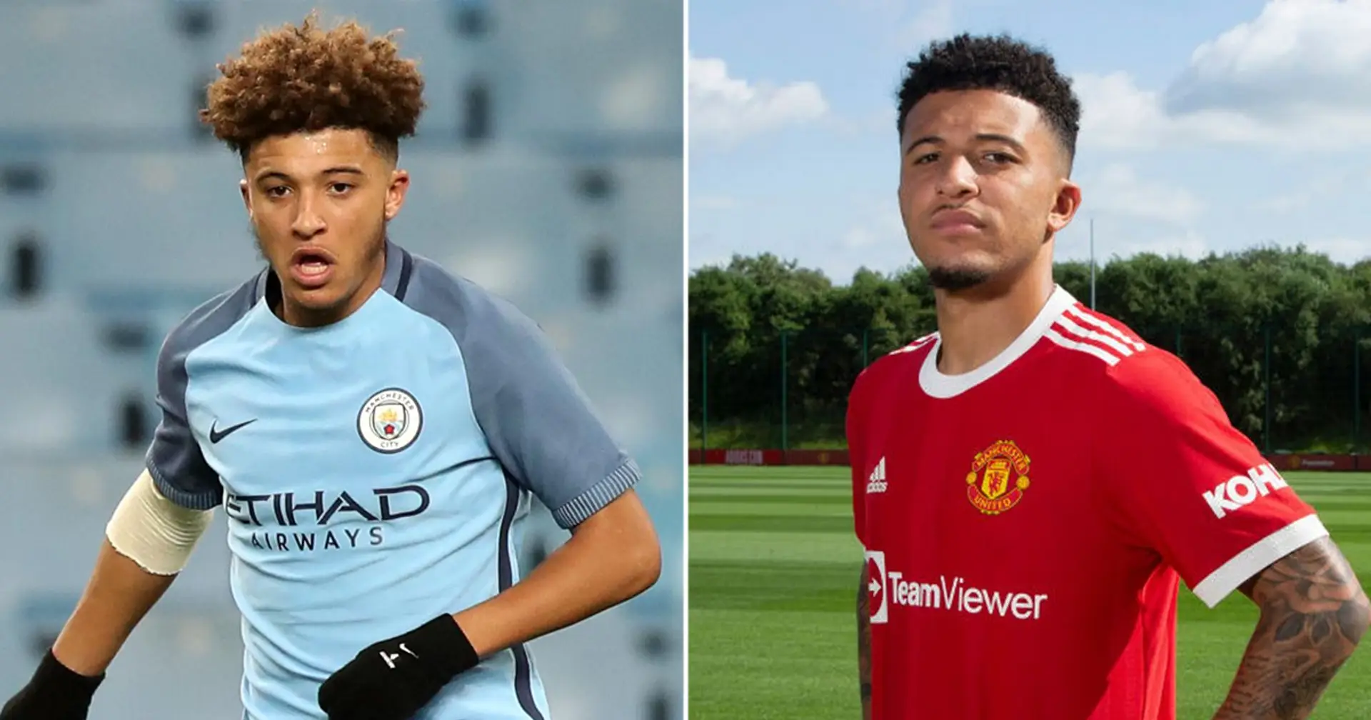 'Bring out a red Welcome to Manchester banner': United fans troll Man City after Jadon Sancho reveal