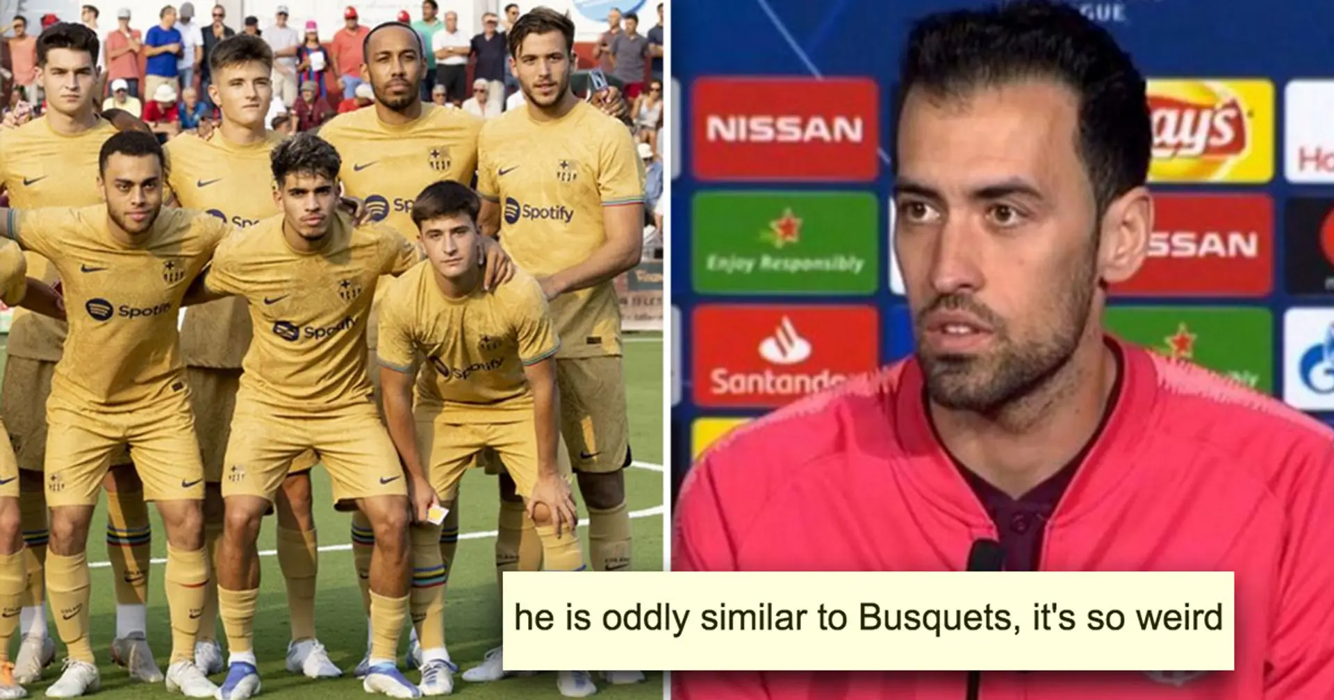 'Did someone de-age Busquets?': Cules impressed with one youngster v Olot, Torre aside