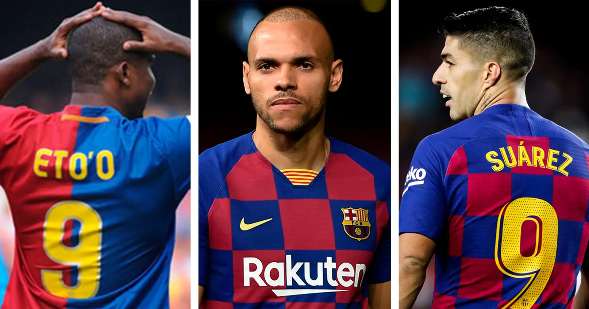 Braithwaite in very special company: 10 wearers of Barca's iconic No. 9 jersey