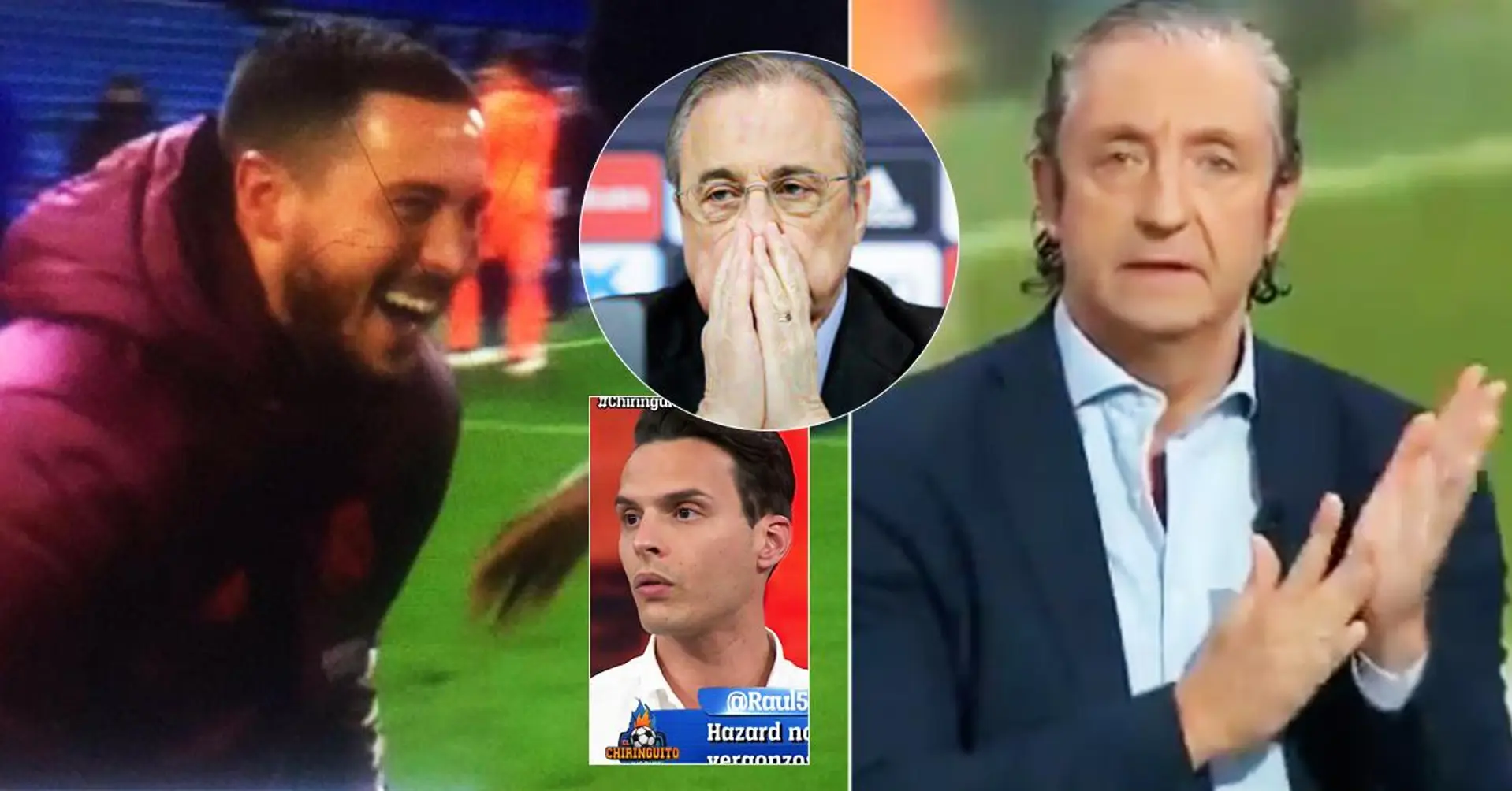 "Er kann hier nicht bleiben". Spanier reagieren auf Fotos von Eden Hazard, der mit Chelsea-Spielern lacht
