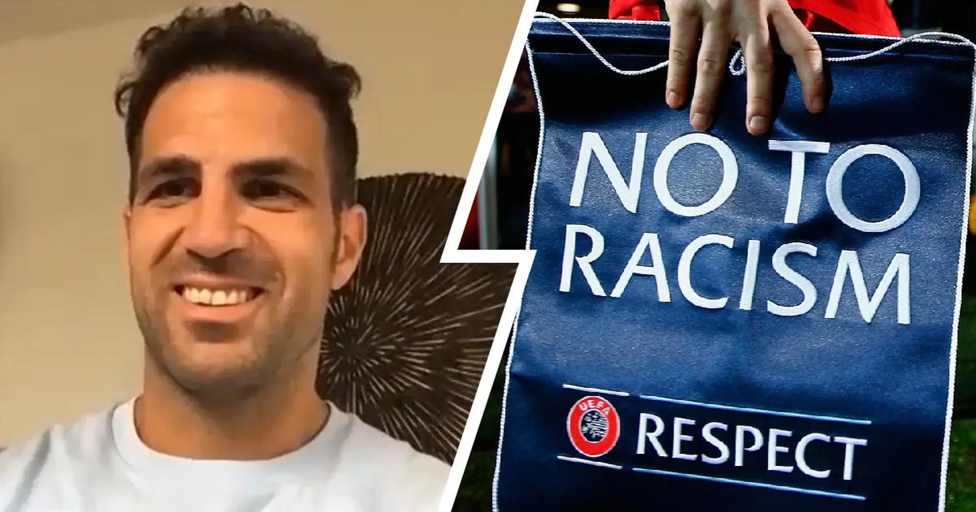 'Cerrar estadios, prohibir pancartas': Cesc Fàbregas propone medidas para acabar con el racismo en el fútbol
