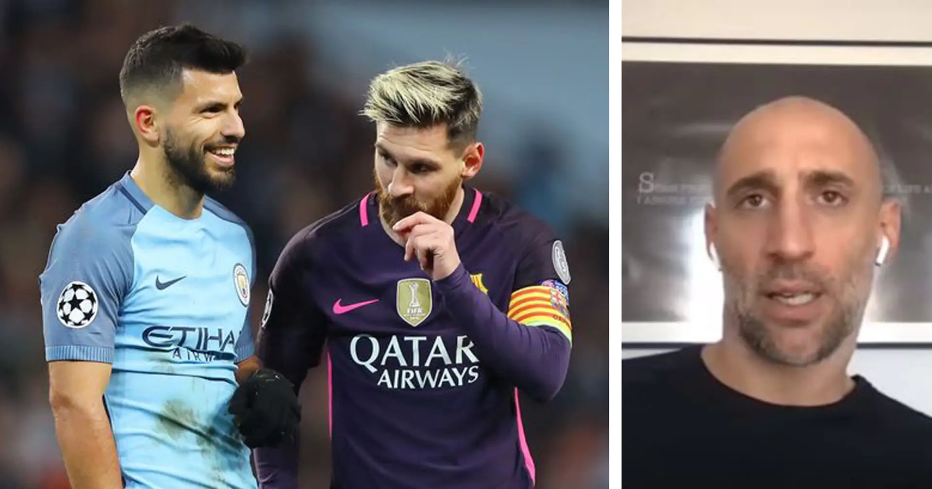 Zabaleta identifies Aguero as key to keeping Leo Messi at Barcelona