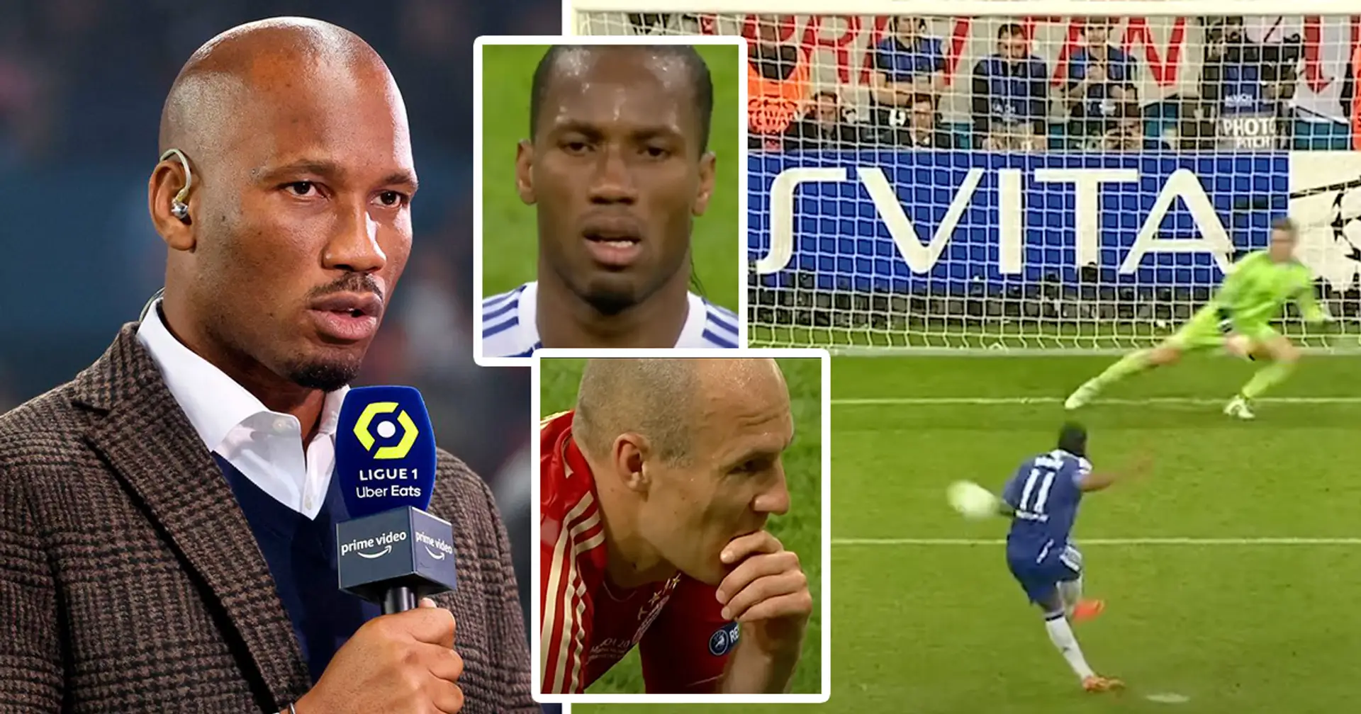 Didier Drogba recalls how Chelsea players distracted Arjen Robben before CL final penalty