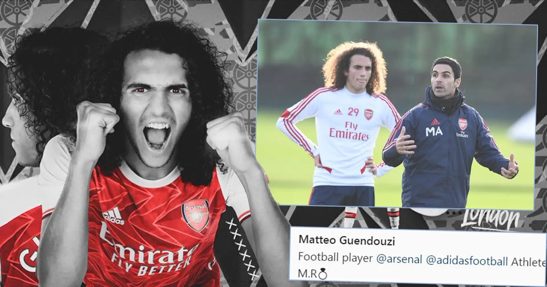Guendouzi updates his social media accounts — fans think he's staying at Arsenal