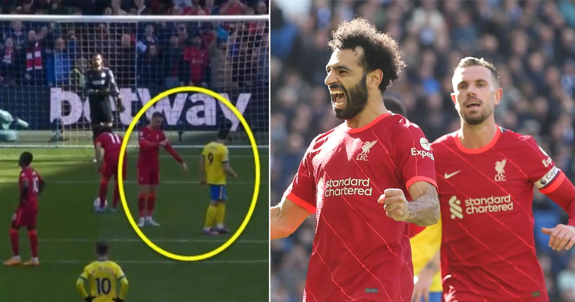 Jordan Henderson's unnoticed role in Mohamed Salah's penalty goal - spotted