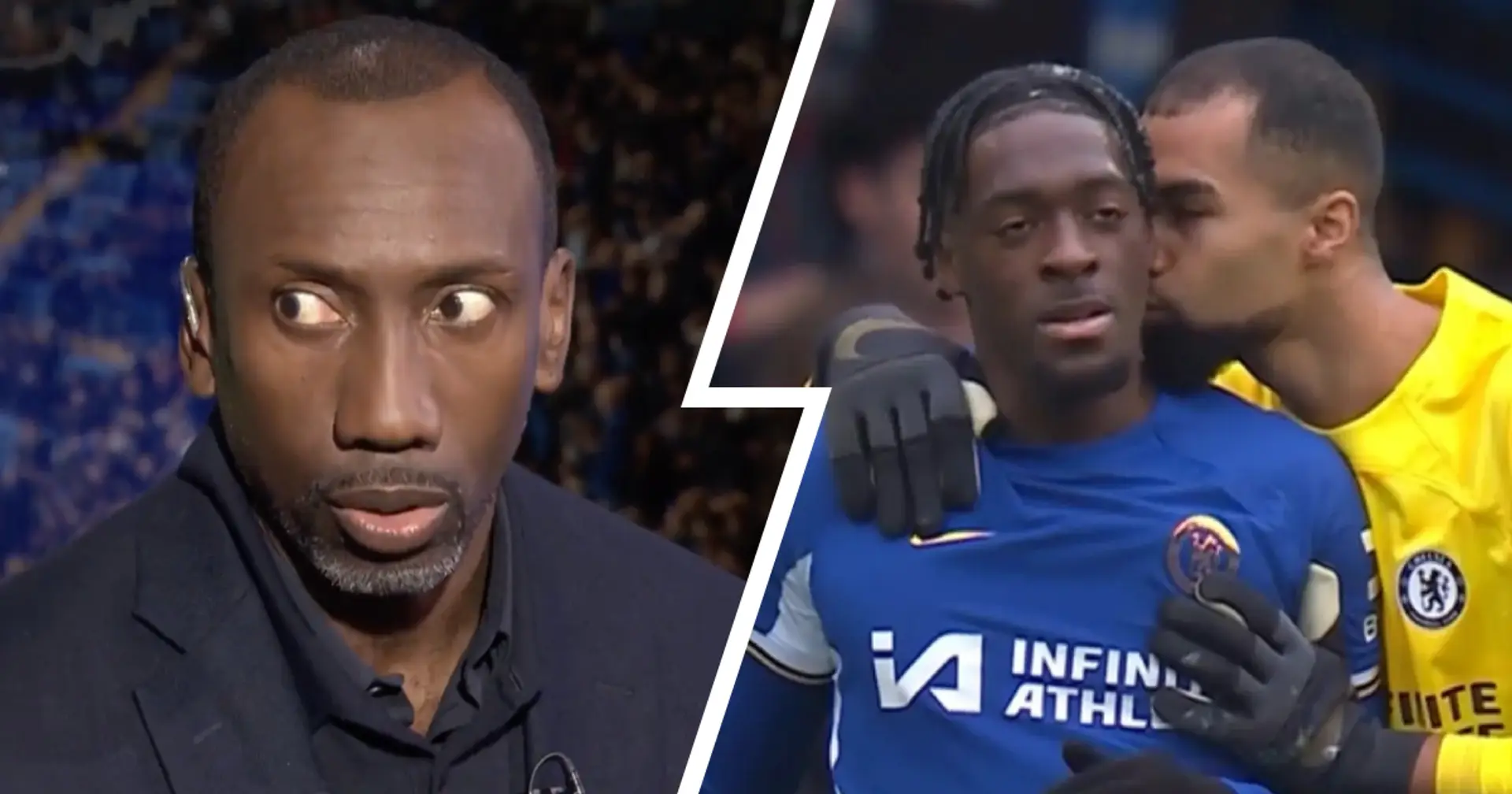 'He's lucky': Jimmy Floyd Hasselbaink slams one chelsea player after Leicester game — not Sterling
