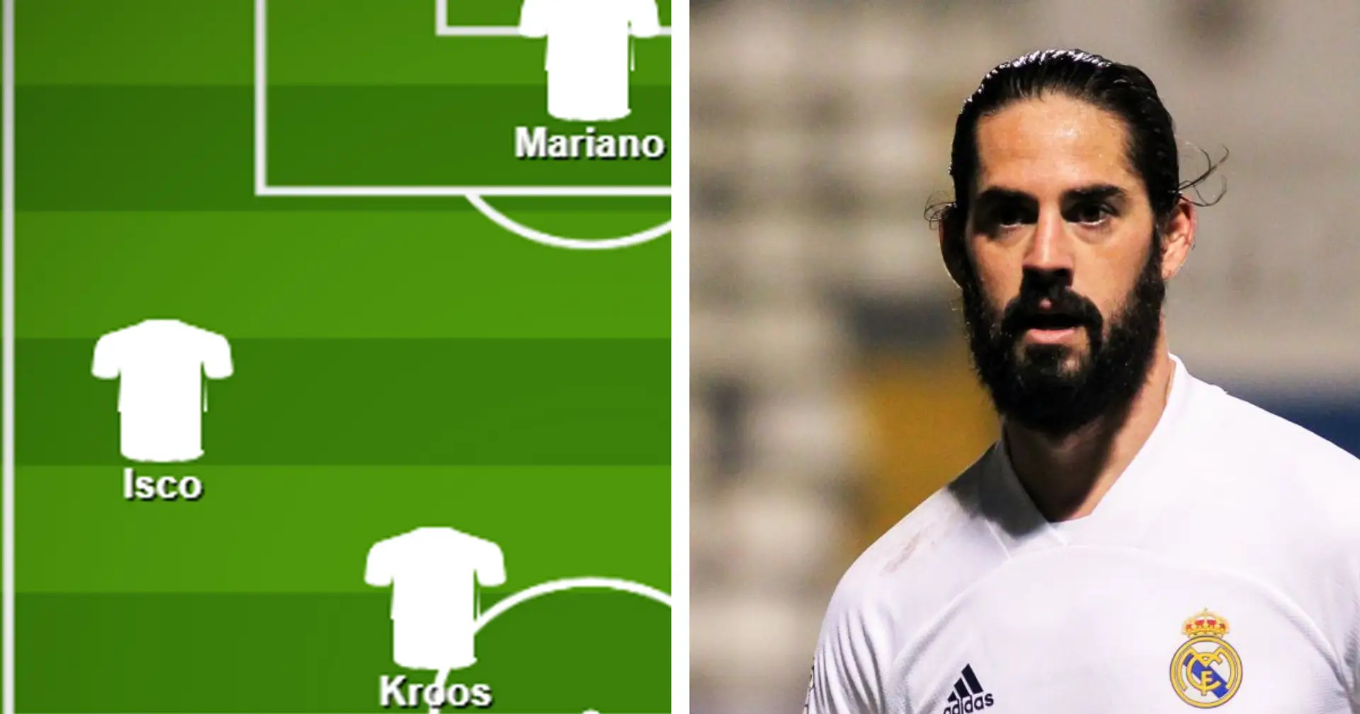 Asensio out, Isco in? Select your Madrid starting XI vs Atalanta from 2 options!