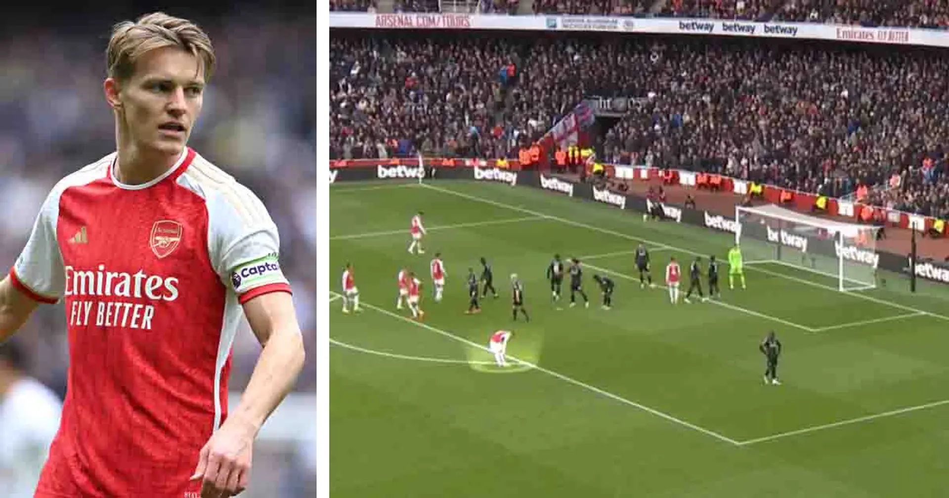 Revealed: The 'secret' behind Arsenal's innovative corner routine featuring Odegaard’s socks