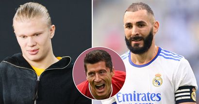 Haaland nombra a Benzema entre los 3 mejores jugadores del mundo