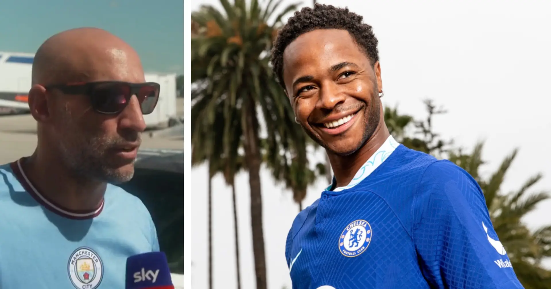 Pablo Zabaleta doesn't consider Raheem Sterling to be Manchester City legend after Chelsea transfer