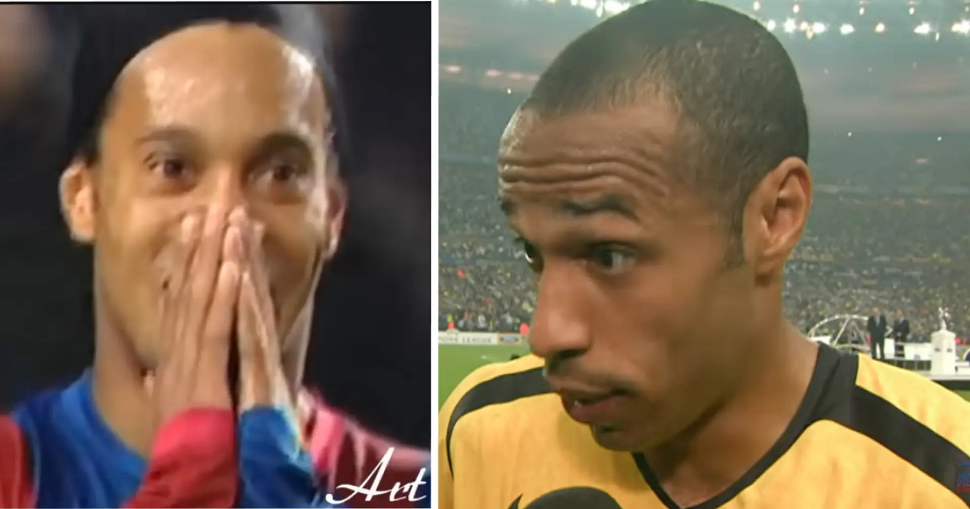 "Ich habe weder Ronaldinho noch Eto'o bemerkt": Wie Henry im UCL-Finale einen etwas ungewöhnlichen MOTM wählte