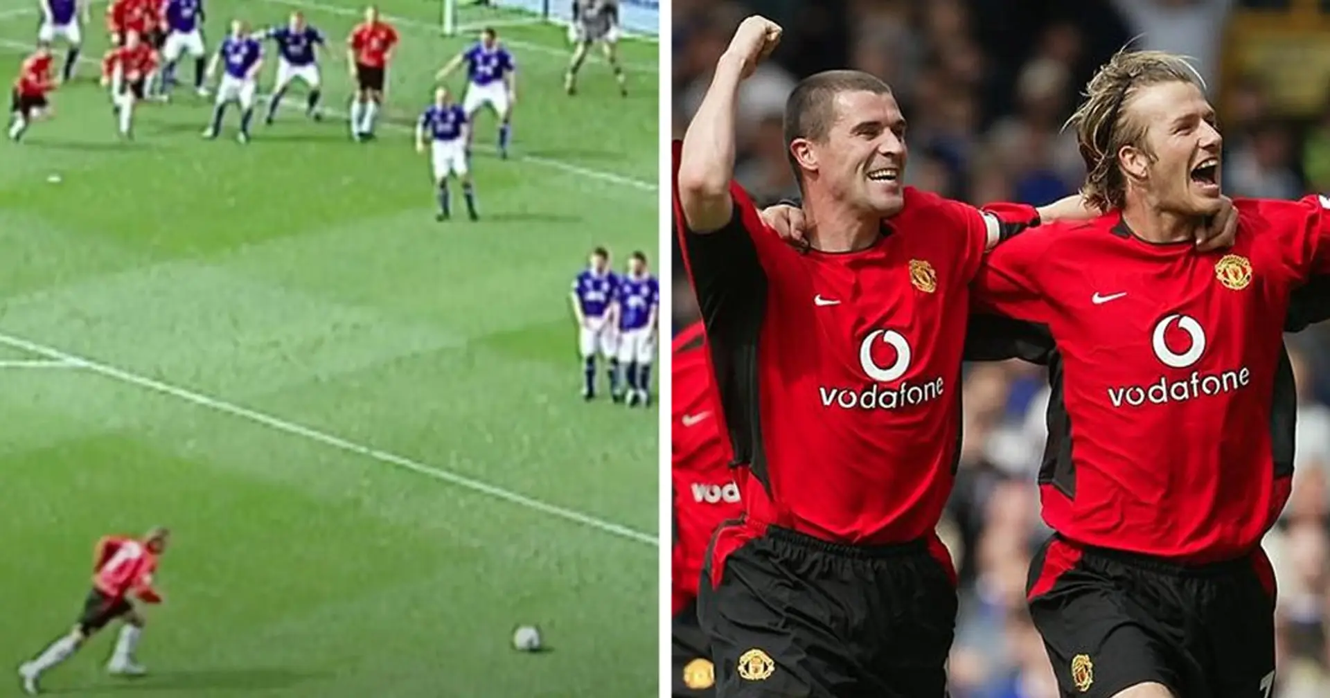 21 years ago, David Beckham scored his last ever Man United goal and it was an absolute screamer